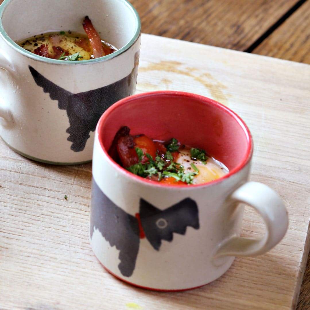 Red Scottie Dog Small Mug