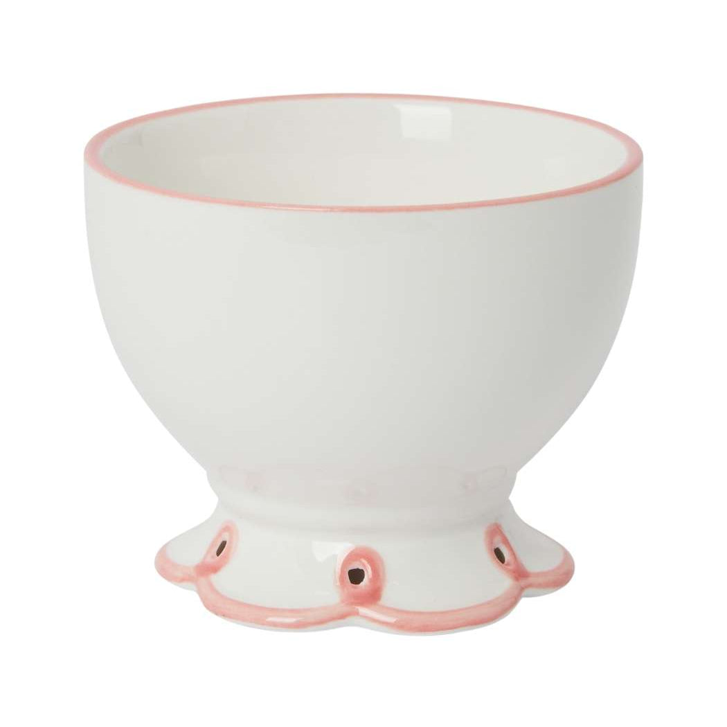 Pretty In Pink Scalloped Nibbles Bowl | Set of 4
