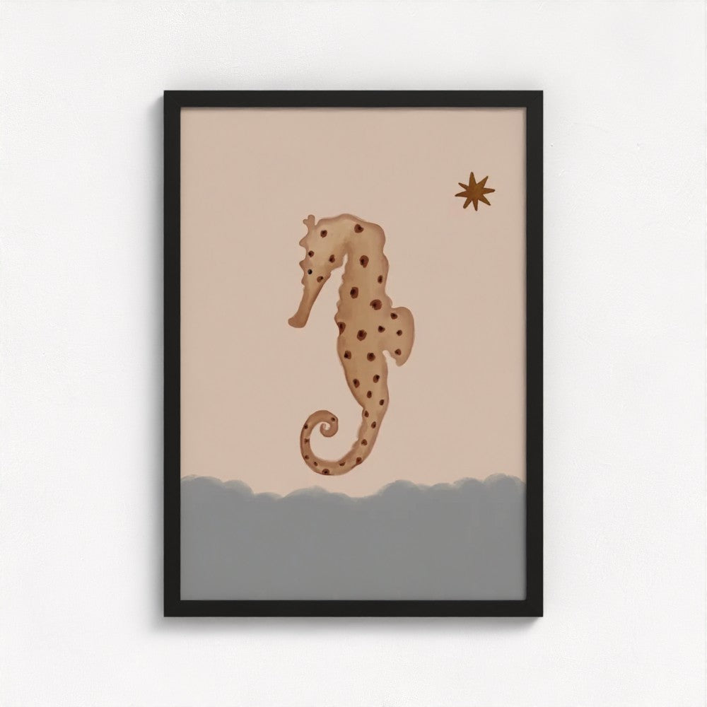 The Seahorse Art Print