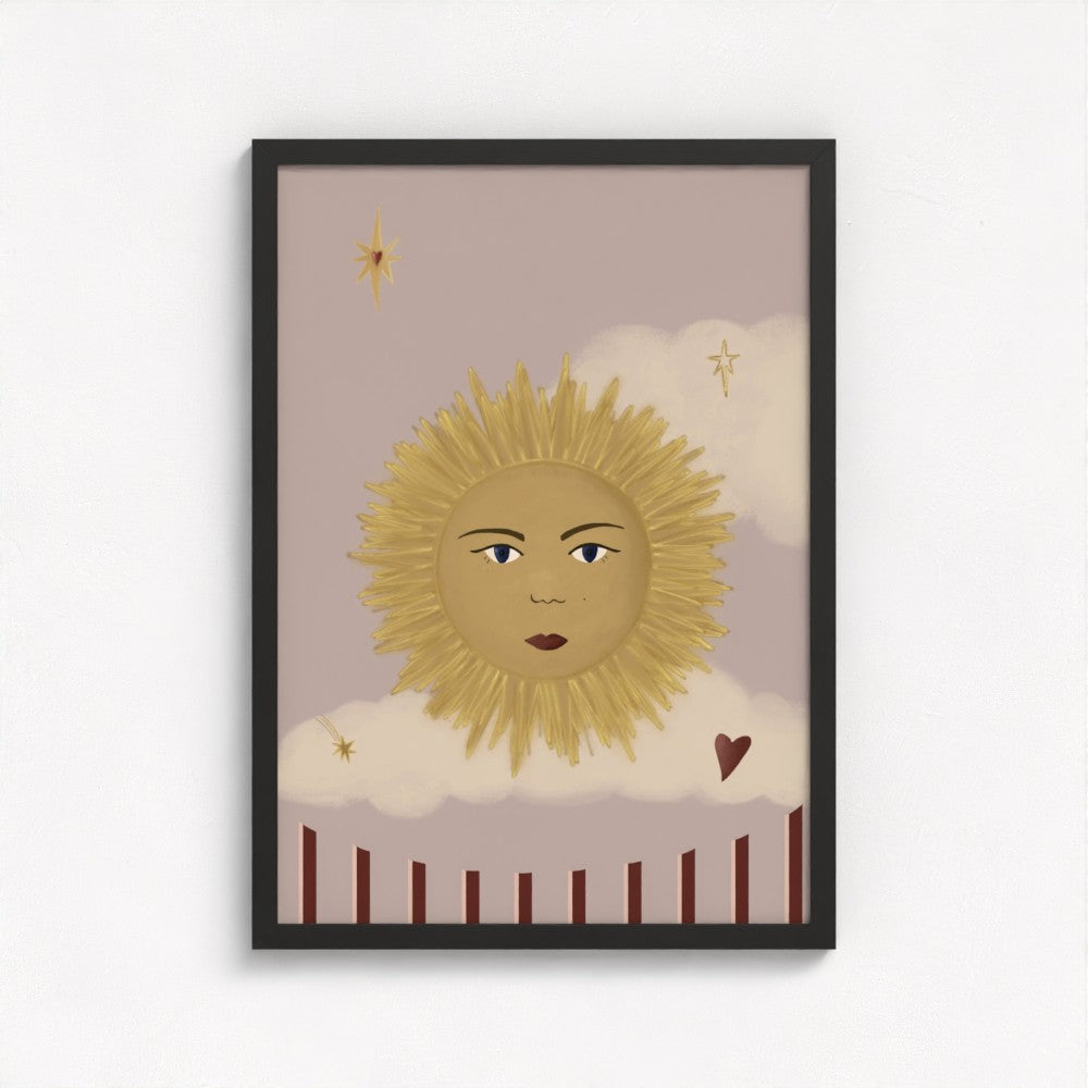Le Soleil D'Amour Art Print
