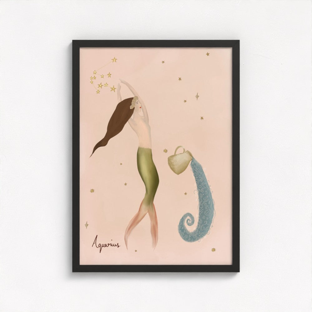 Aquarius Art Print