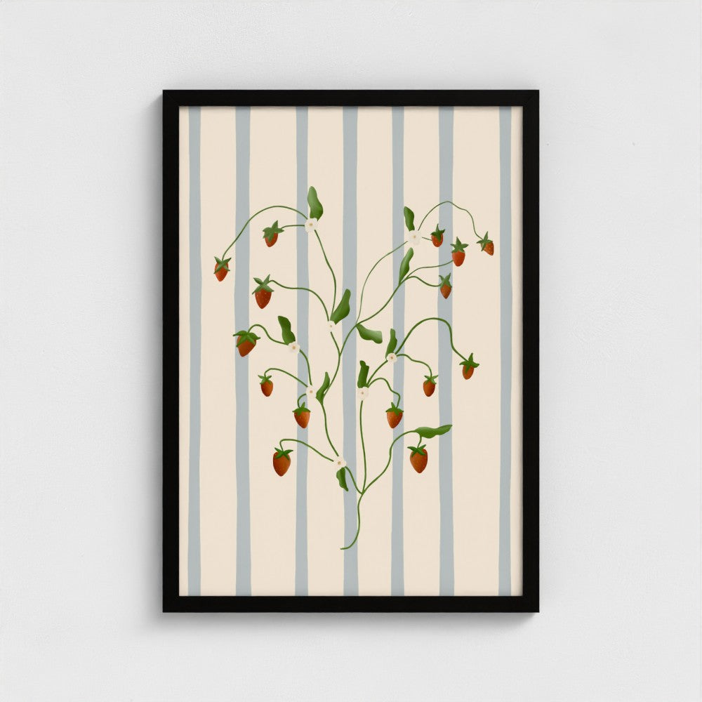 Strawberry Vine Art Print