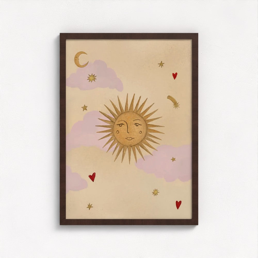 Le Soleil Art Print