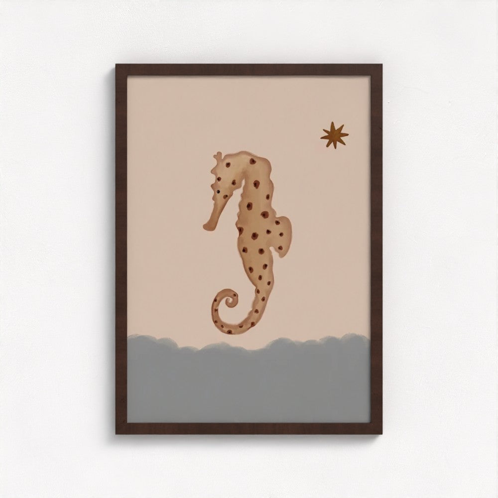 The Seahorse Art Print