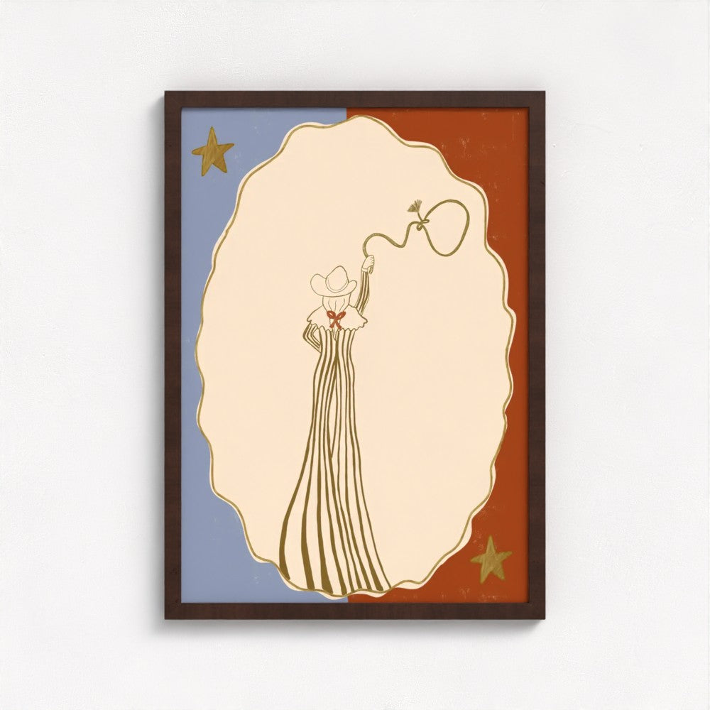 Queen of the Rodeo - Part 2 Art Print