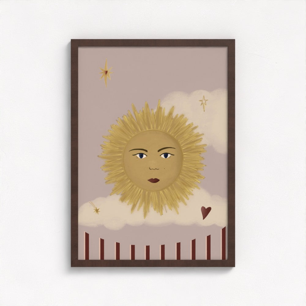 Le Soleil D'Amour Art Print