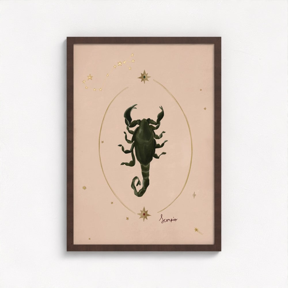 Scorpio Art Print
