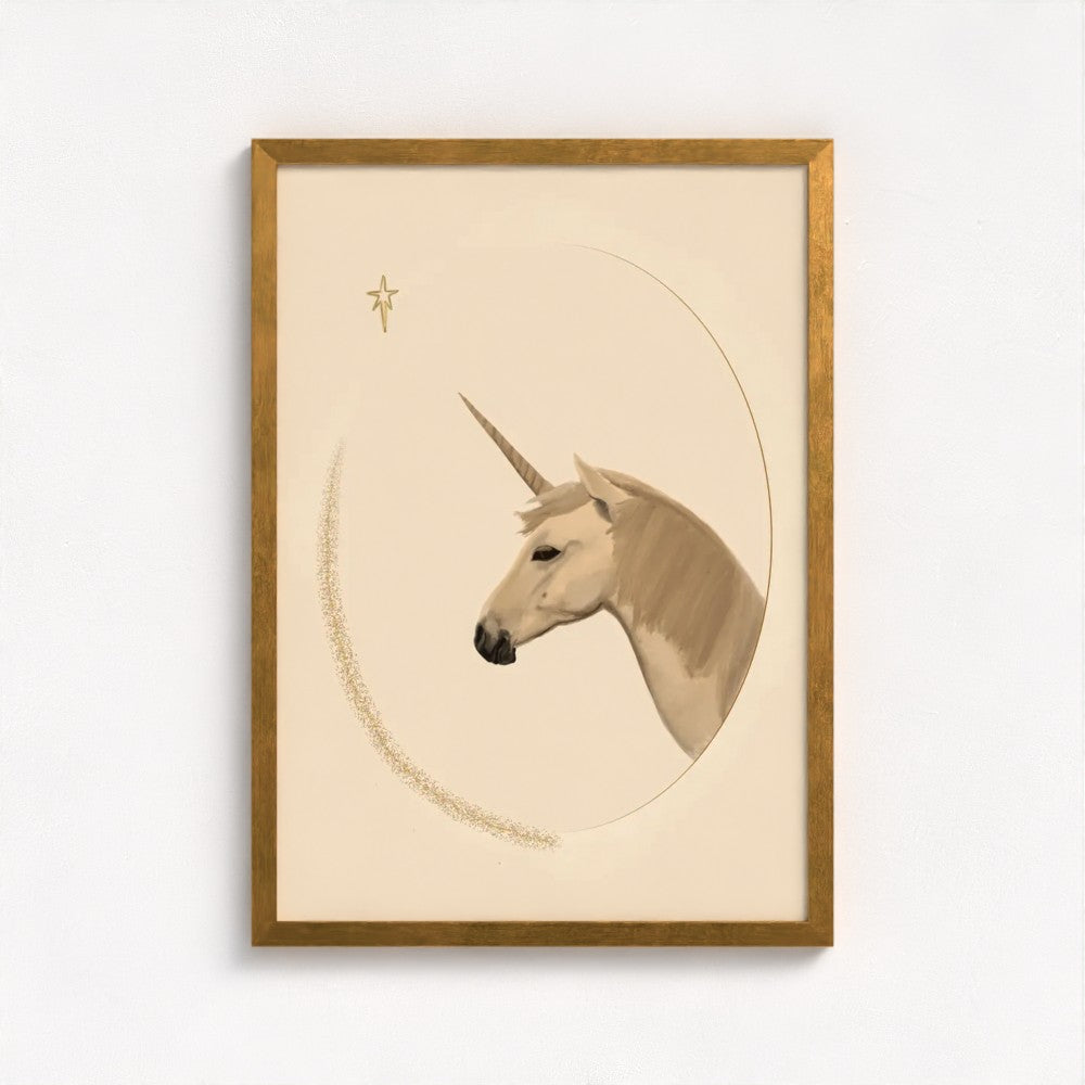 I believe in Unicorns Art Print