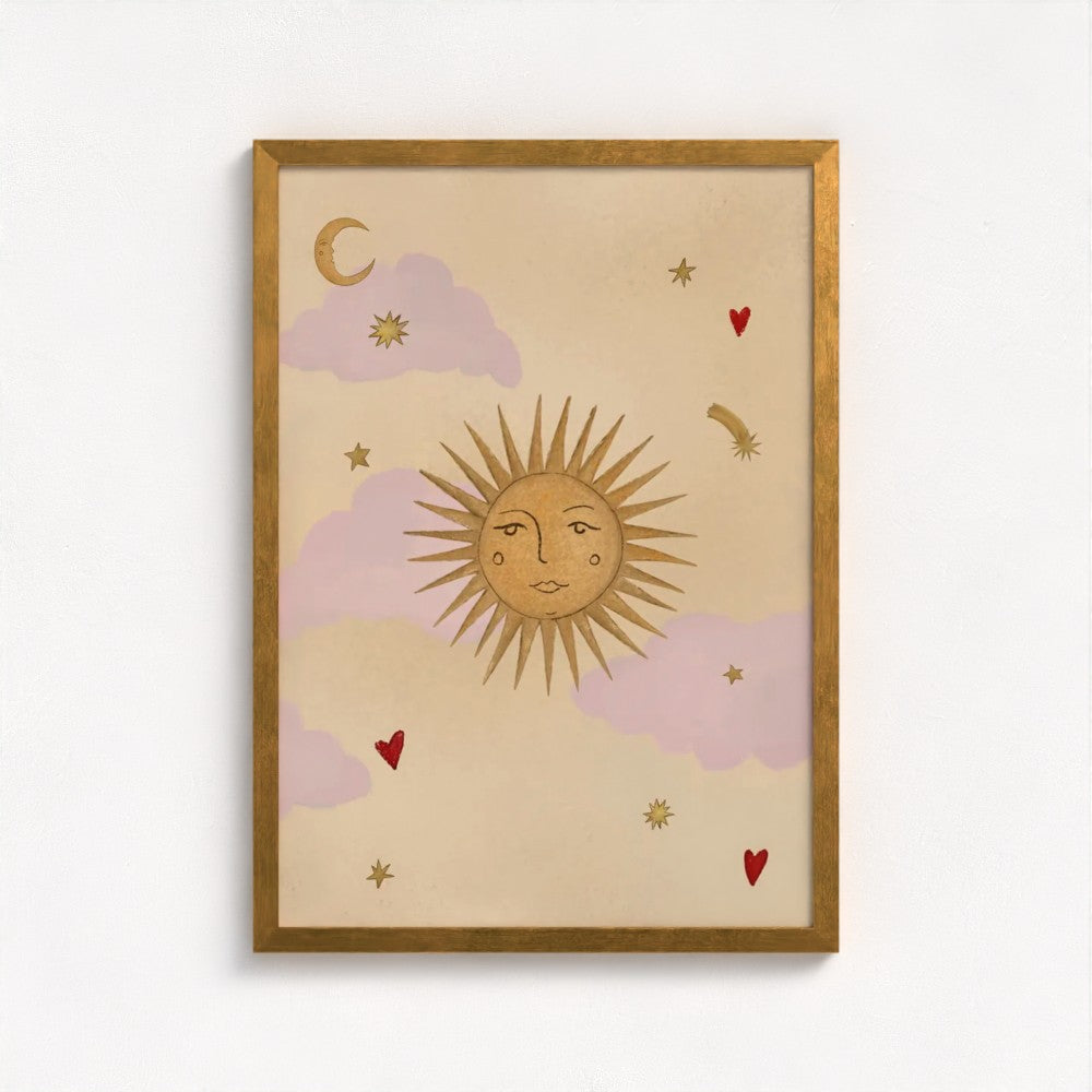 Le Soleil Art Print