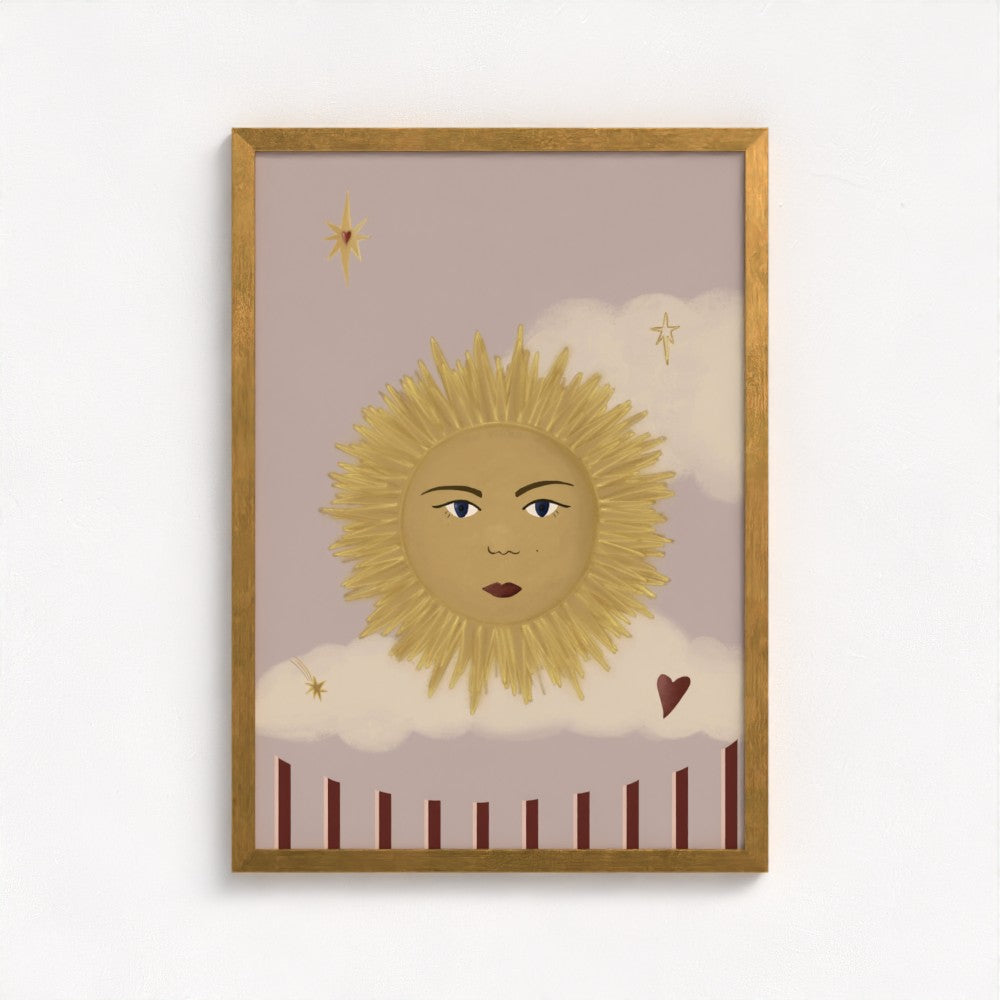 Le Soleil D'Amour Art Print