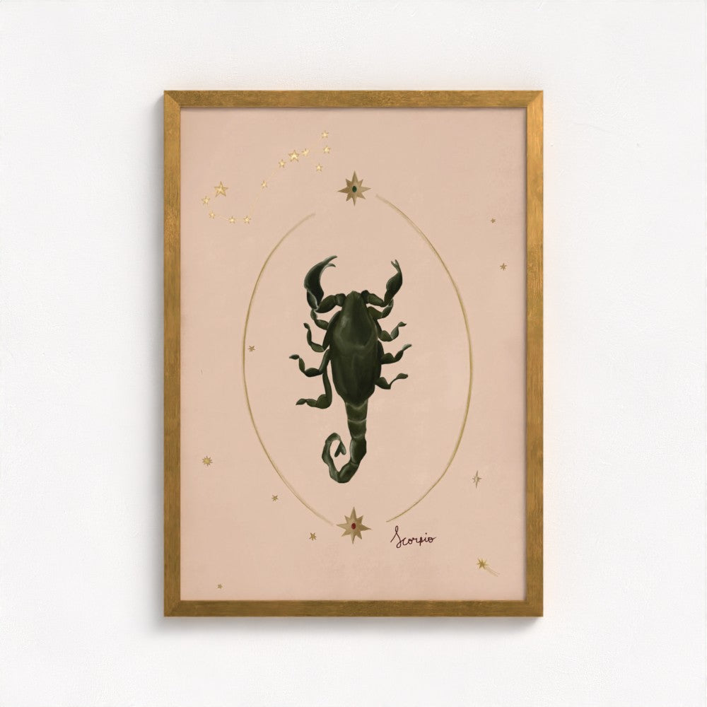 Scorpio Art Print