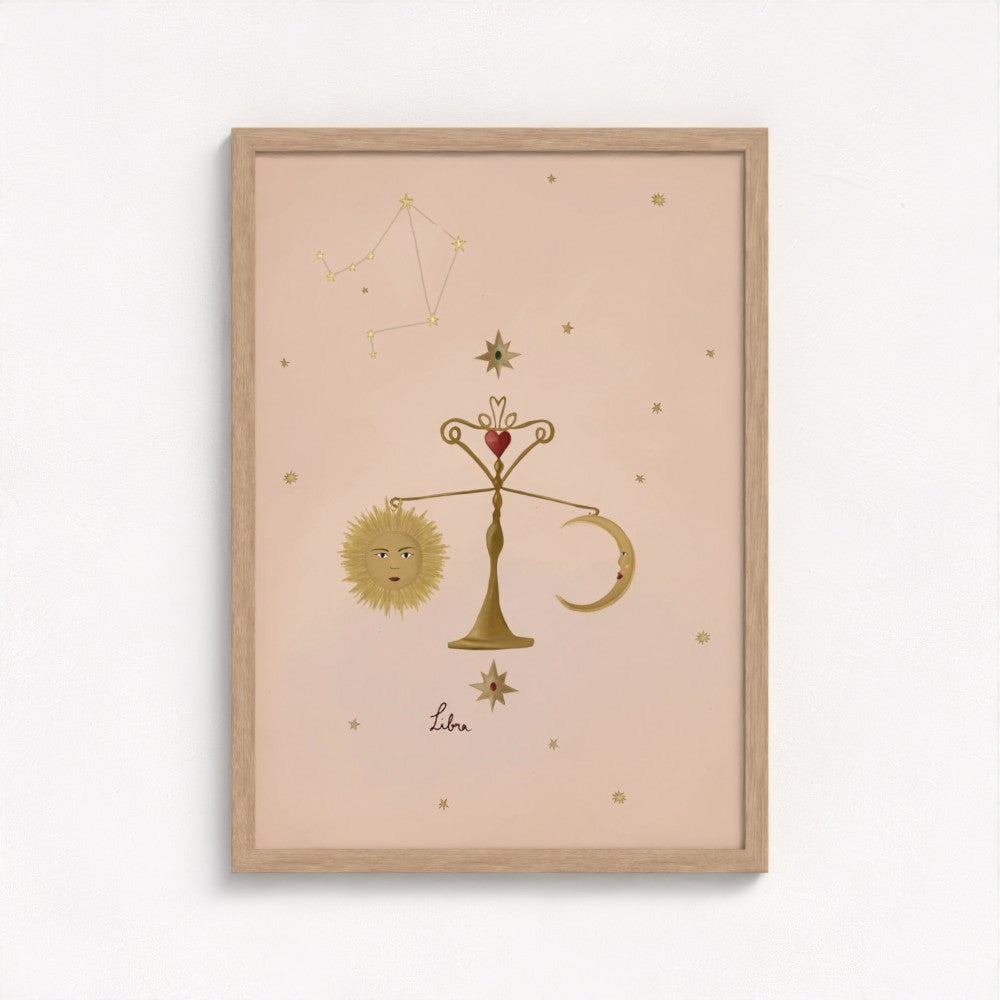 Libra Art Print