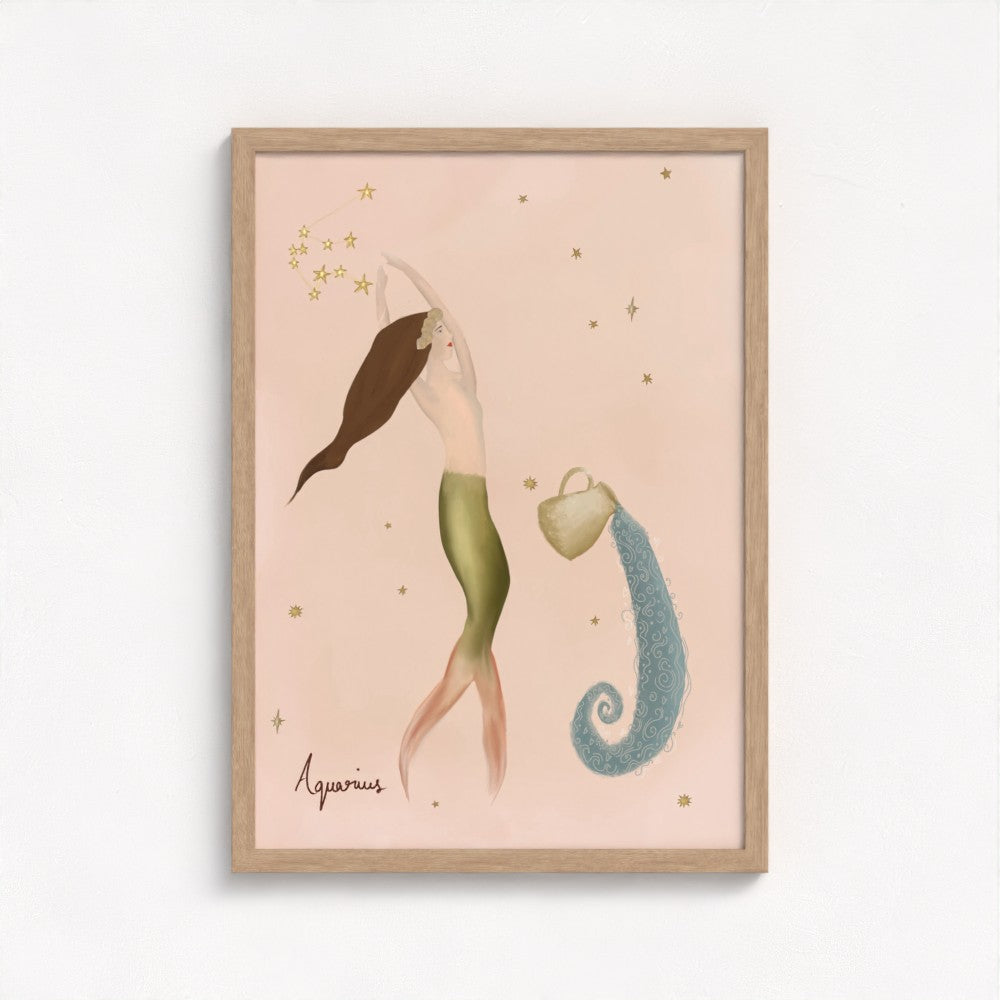 Aquarius Art Print