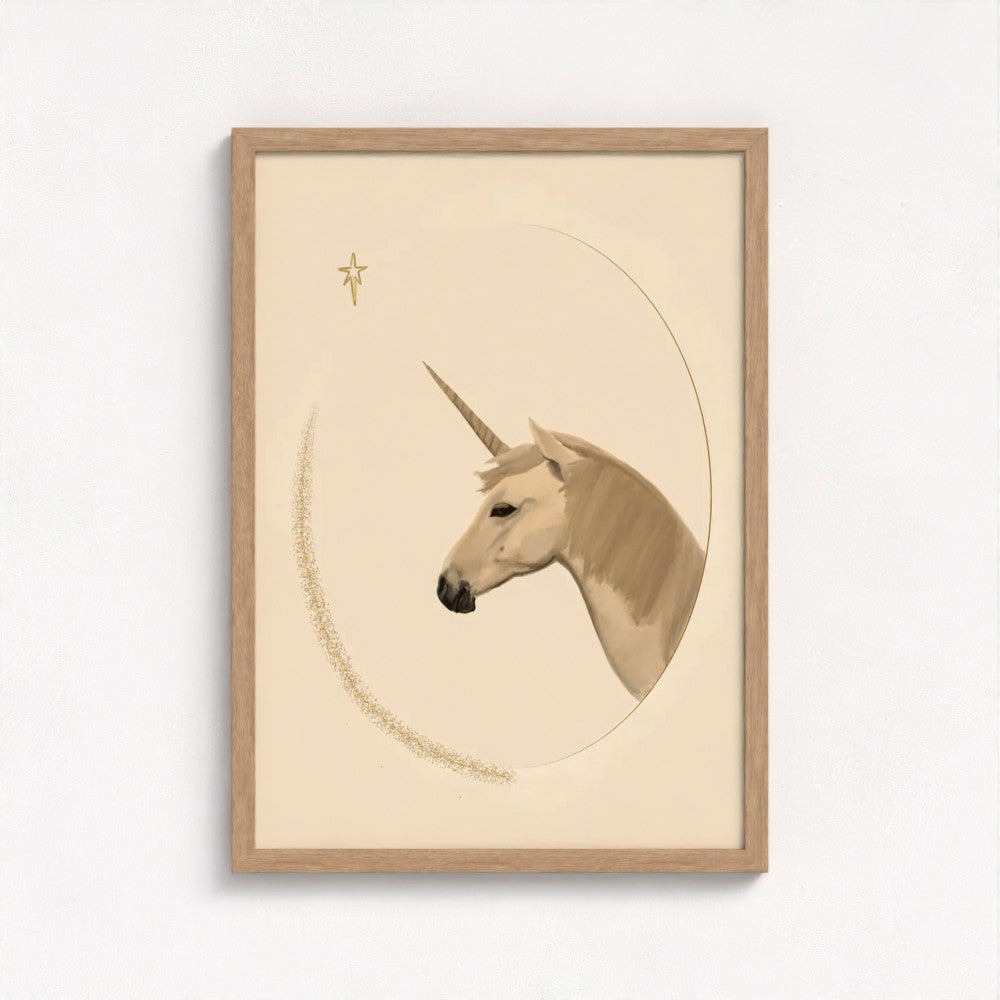 I believe in Unicorns Art Print