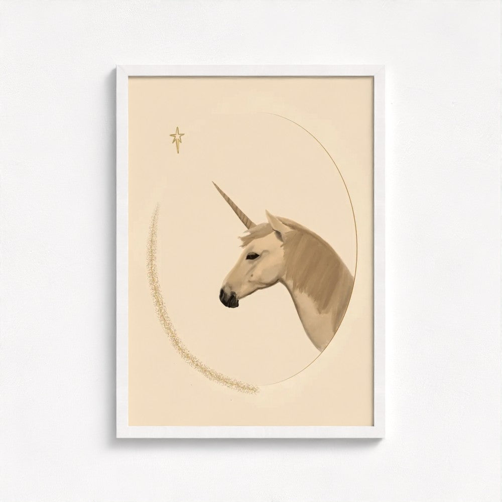 I believe in Unicorns Art Print