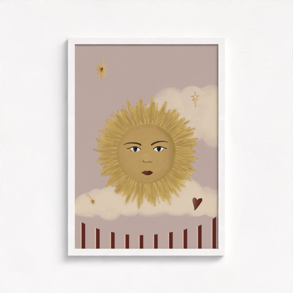 Le Soleil D'Amour Art Print