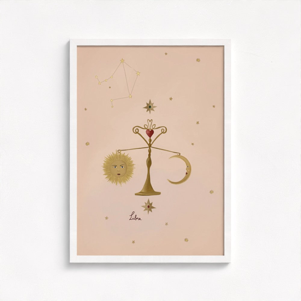 Libra Art Print