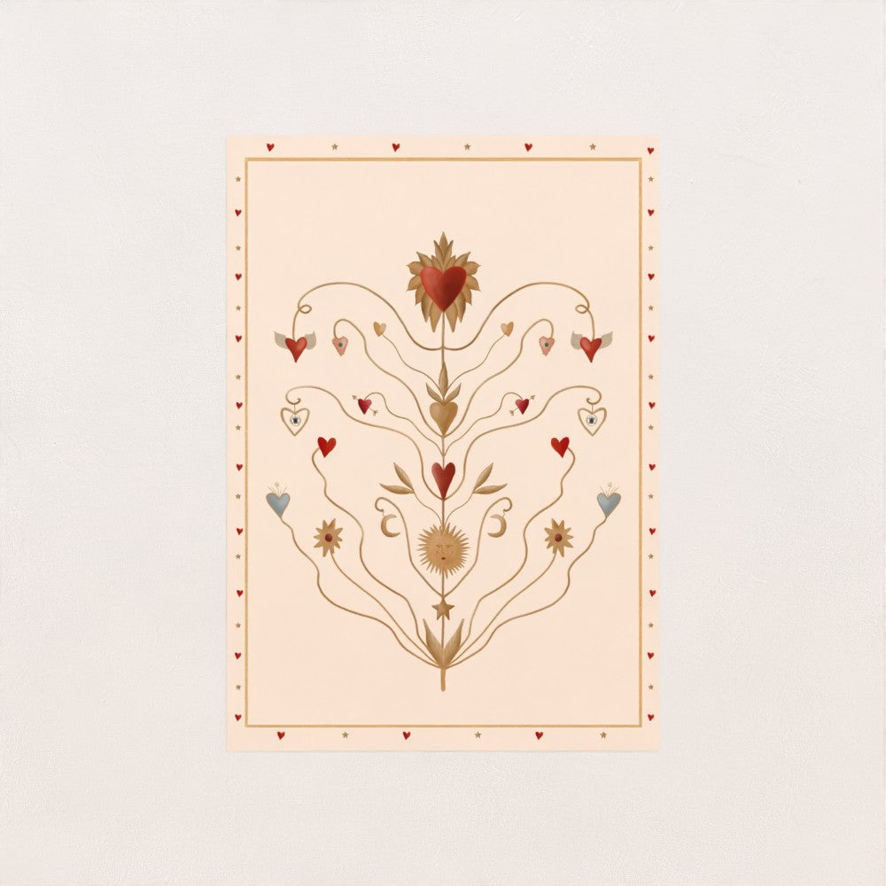 Tree of Love Art Print