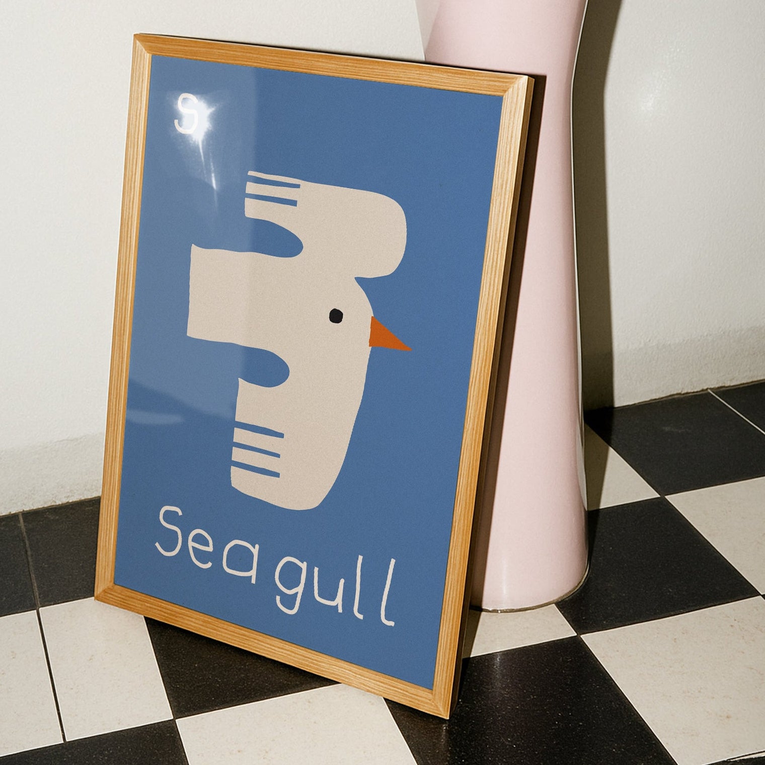 S for Seagull | Giclée Fine Art Print