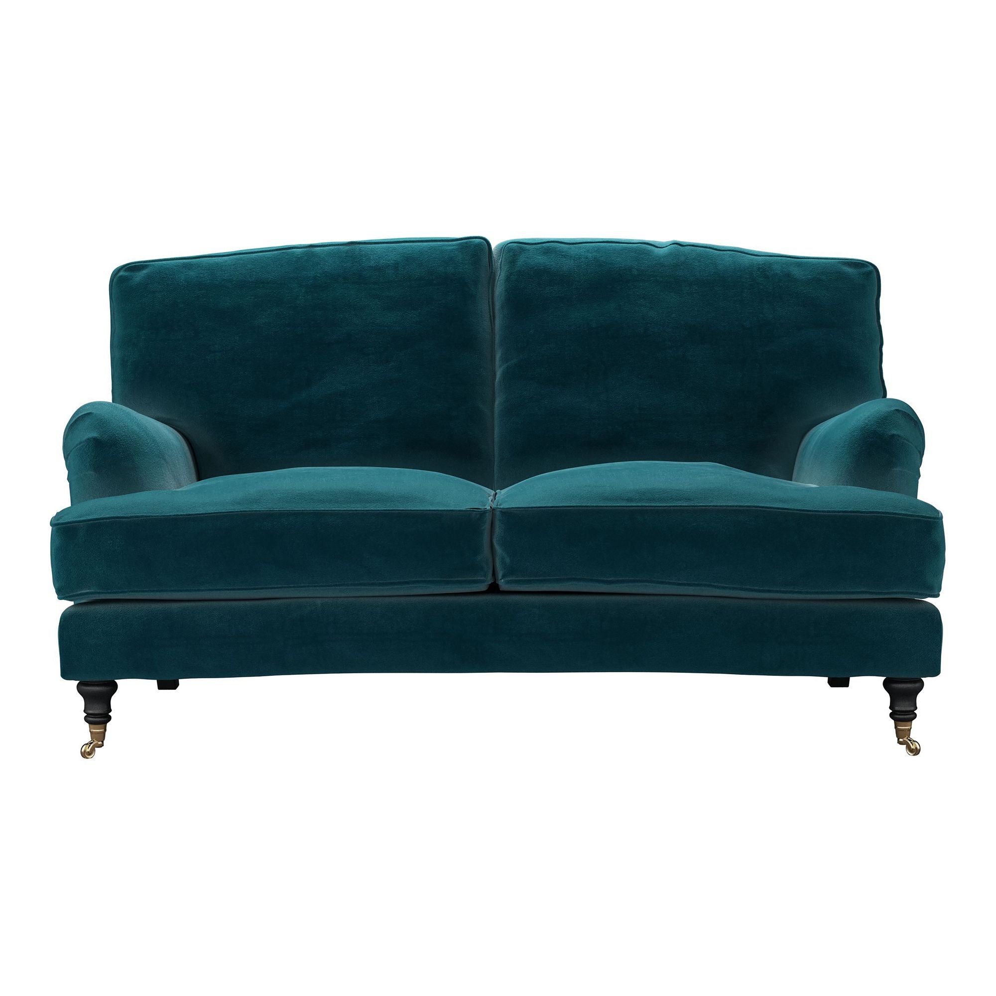 Bluebell Cotton Matt Velvet Sofa - 2 Seater