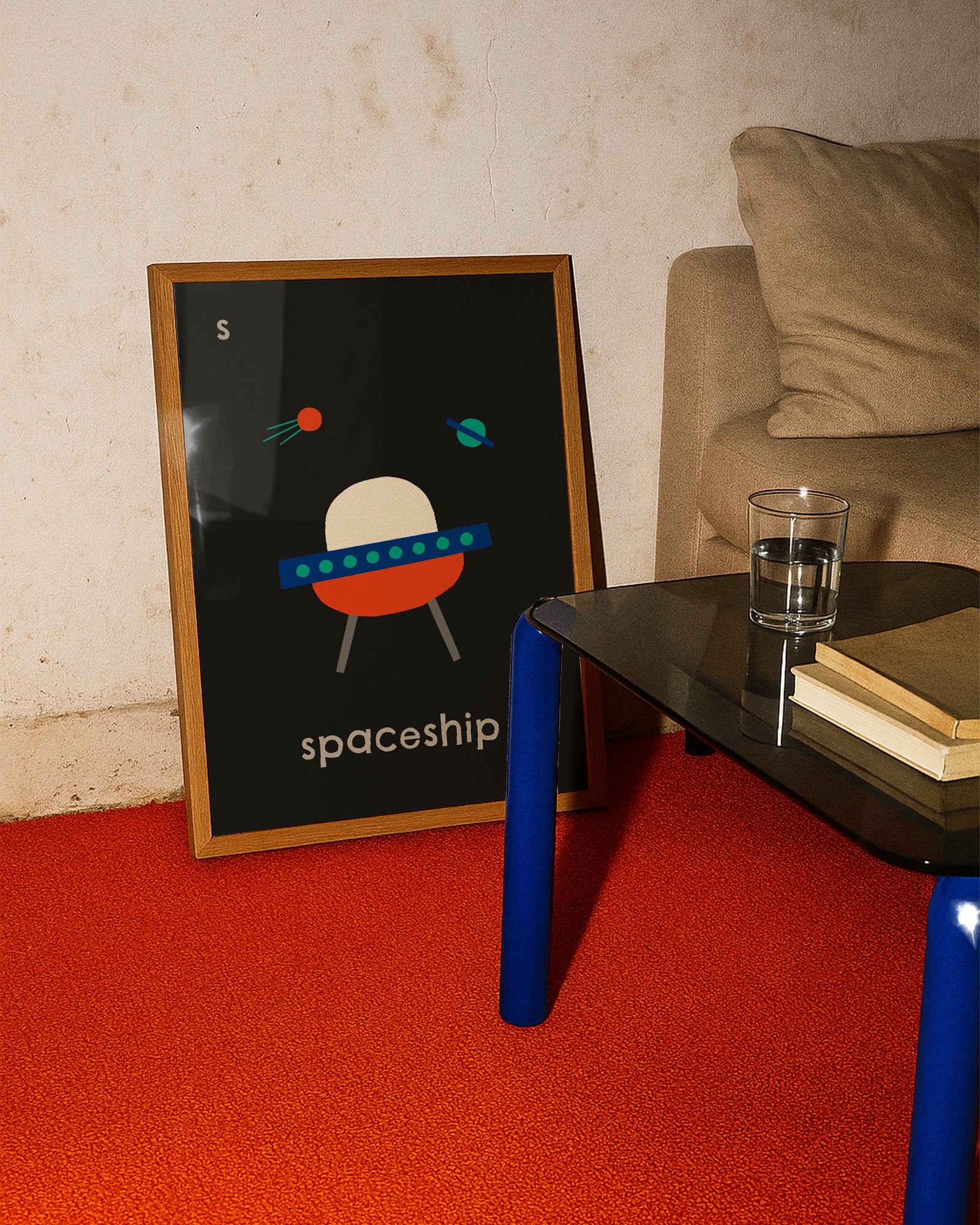 S for Spaceship