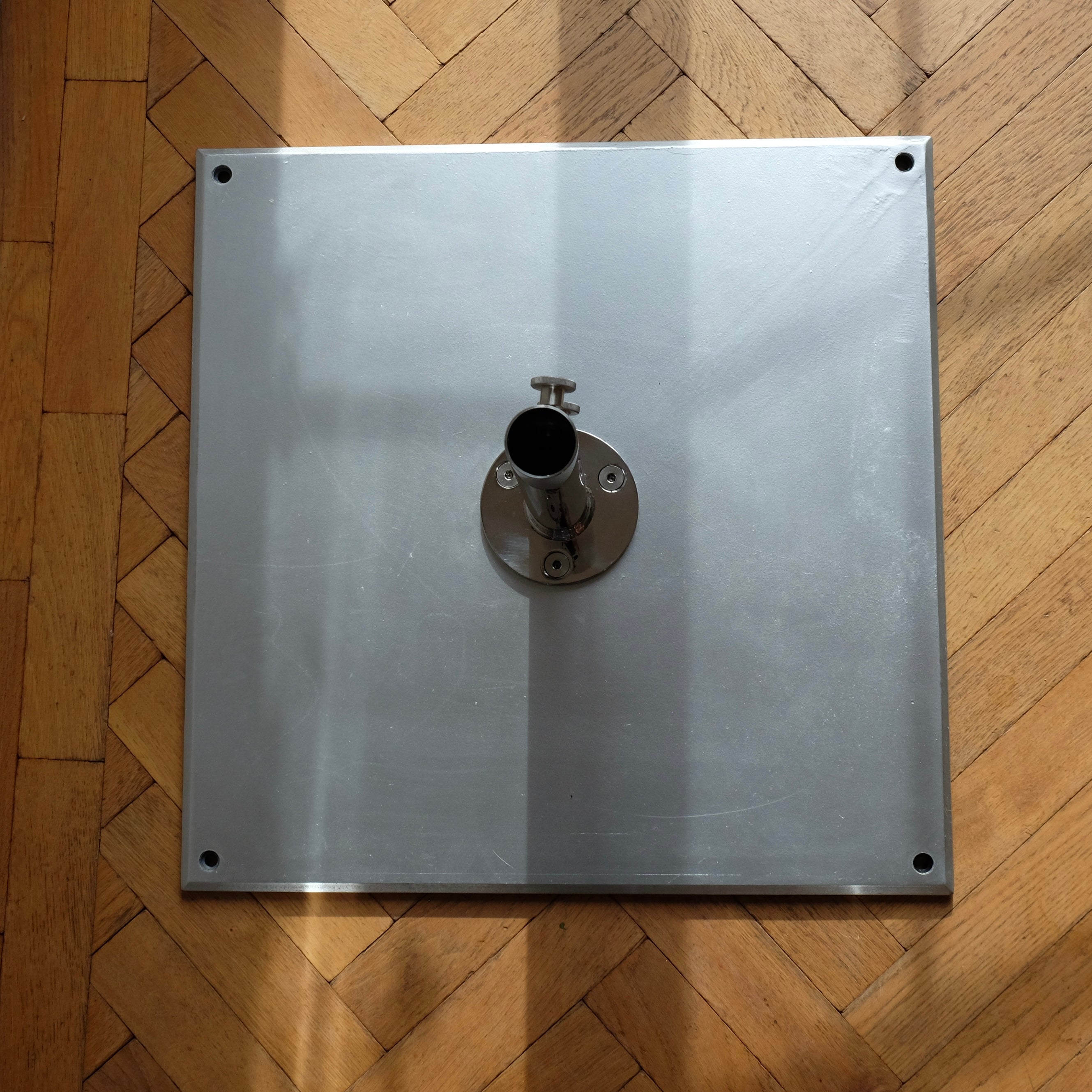 Galvanised Steel Square Parasol Base