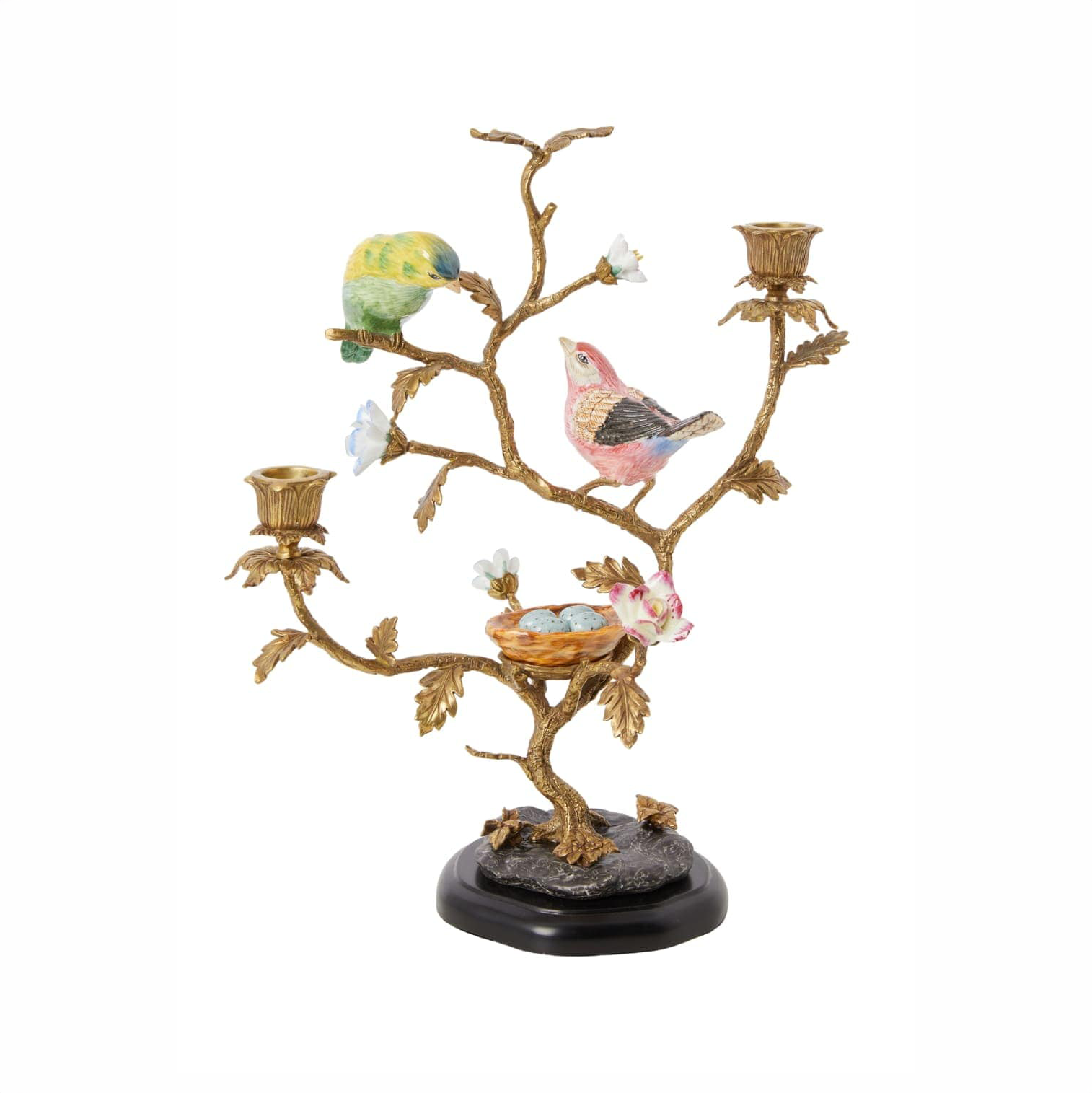 Sweet Tweets Candle Holder Centerpiece