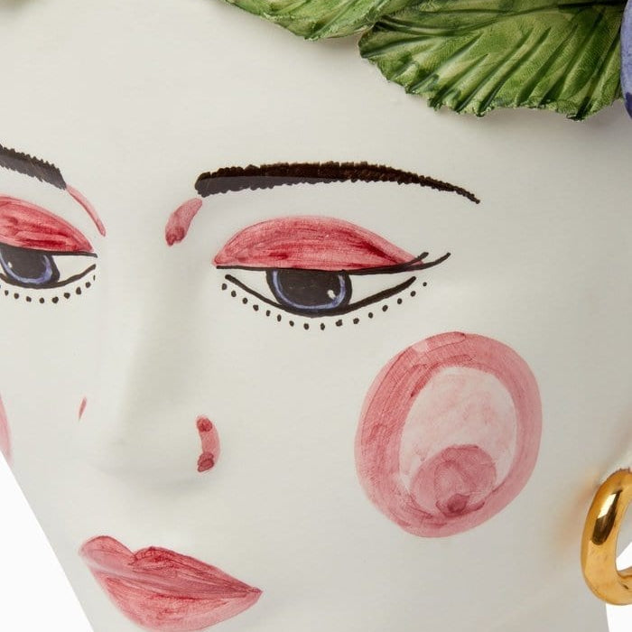 Testa Di Moro Flora Vase | White