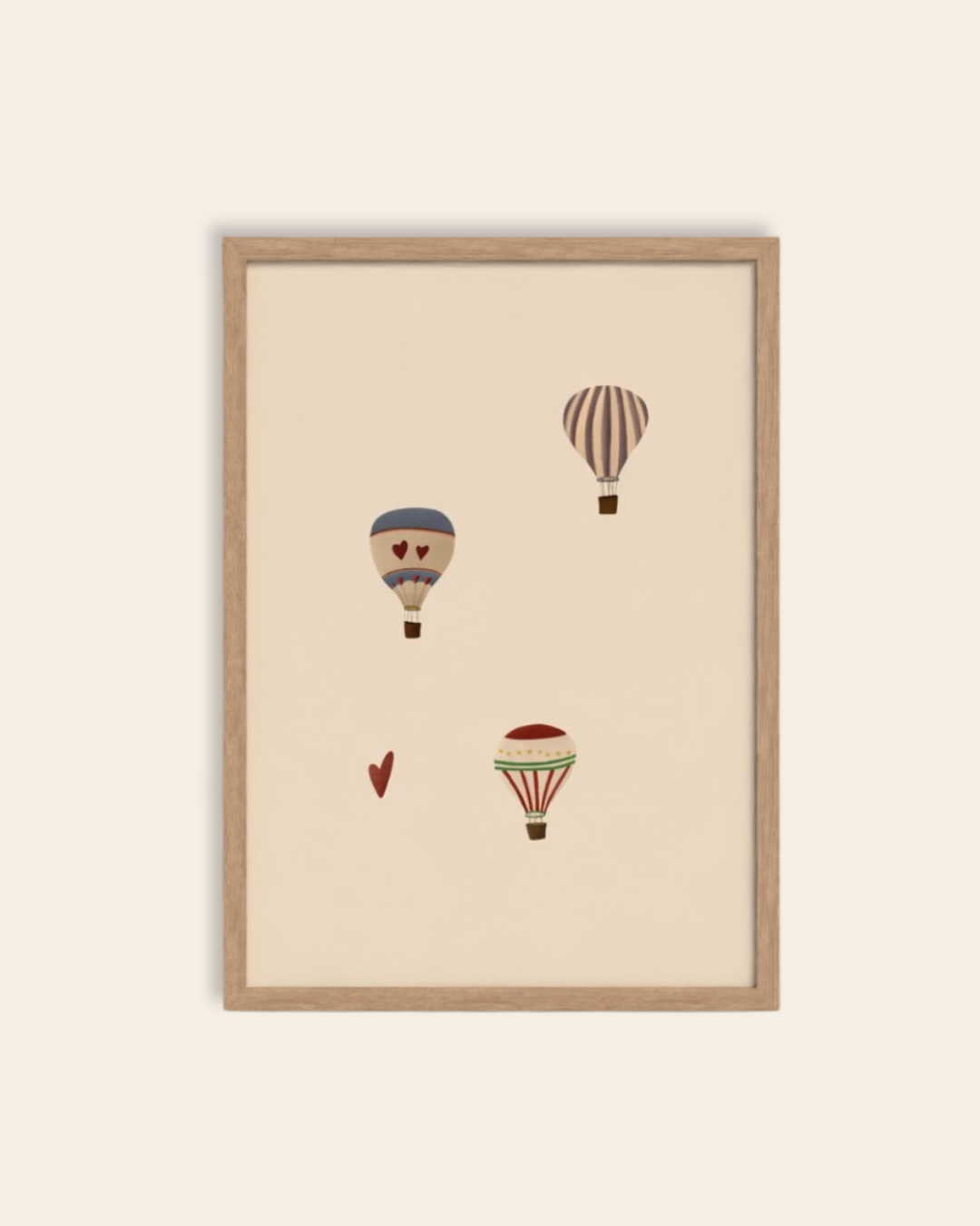 Three Balloons Art Print