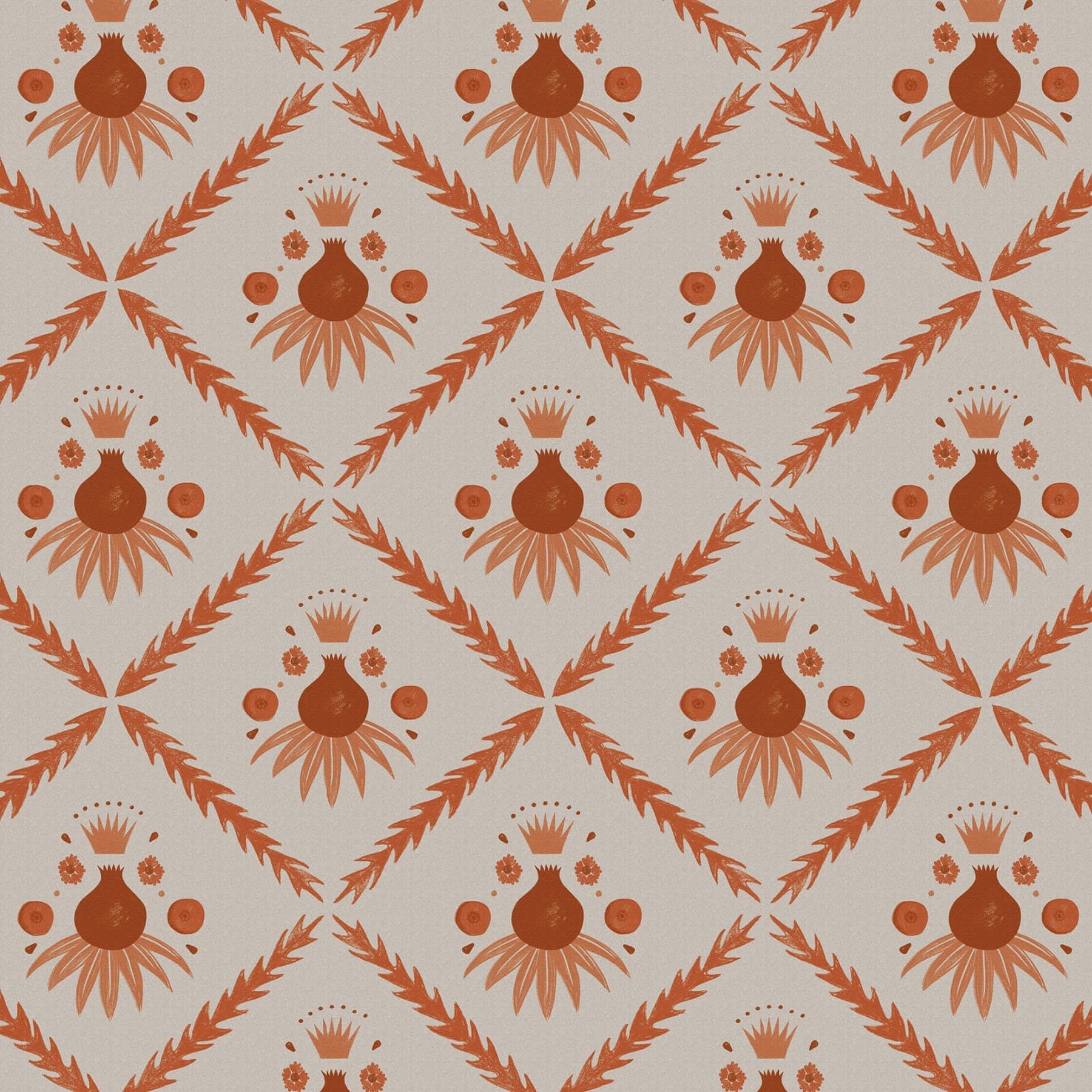 Pome Wallpaper, Dusky Pink, Roll