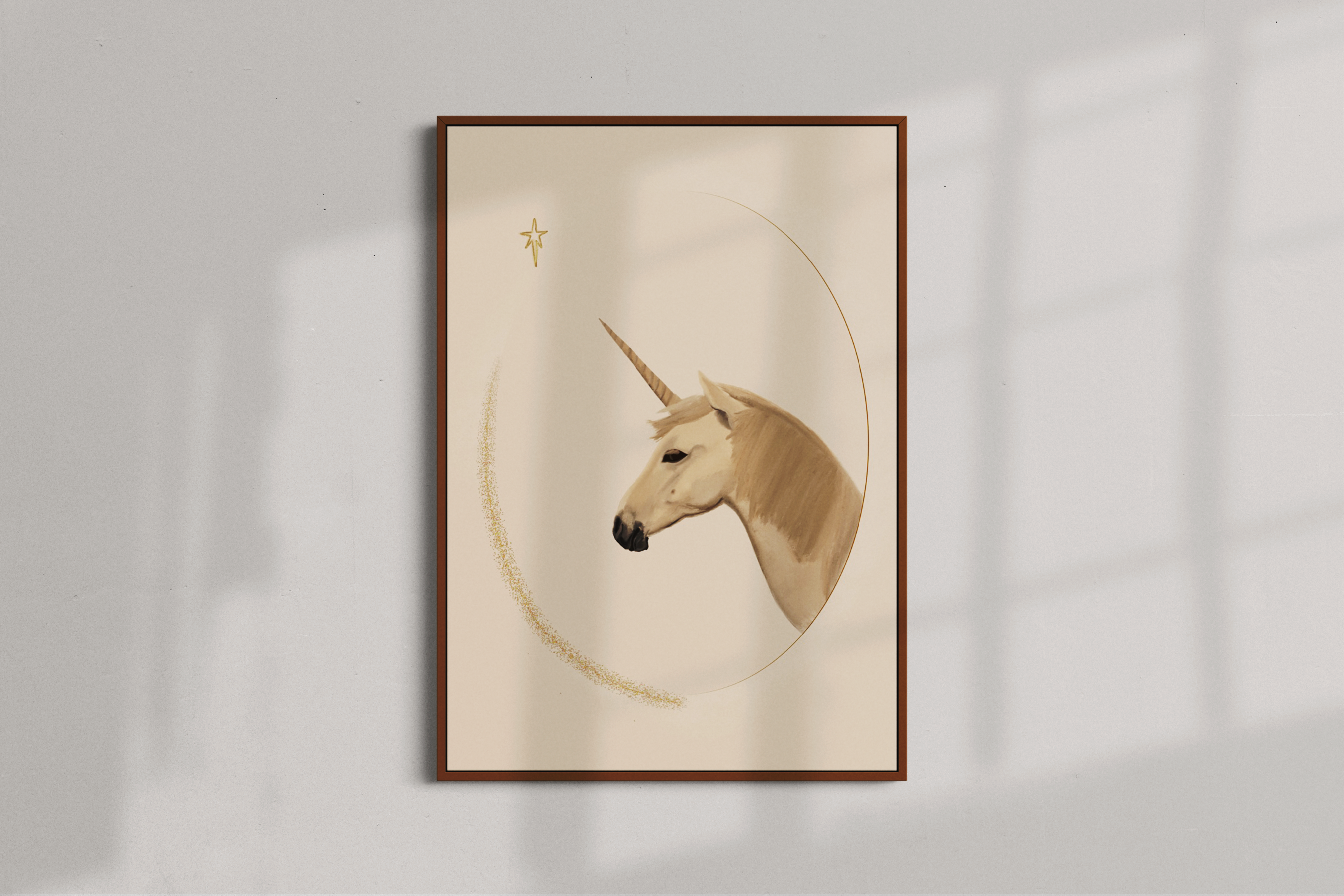 I believe in Unicorns Art Print