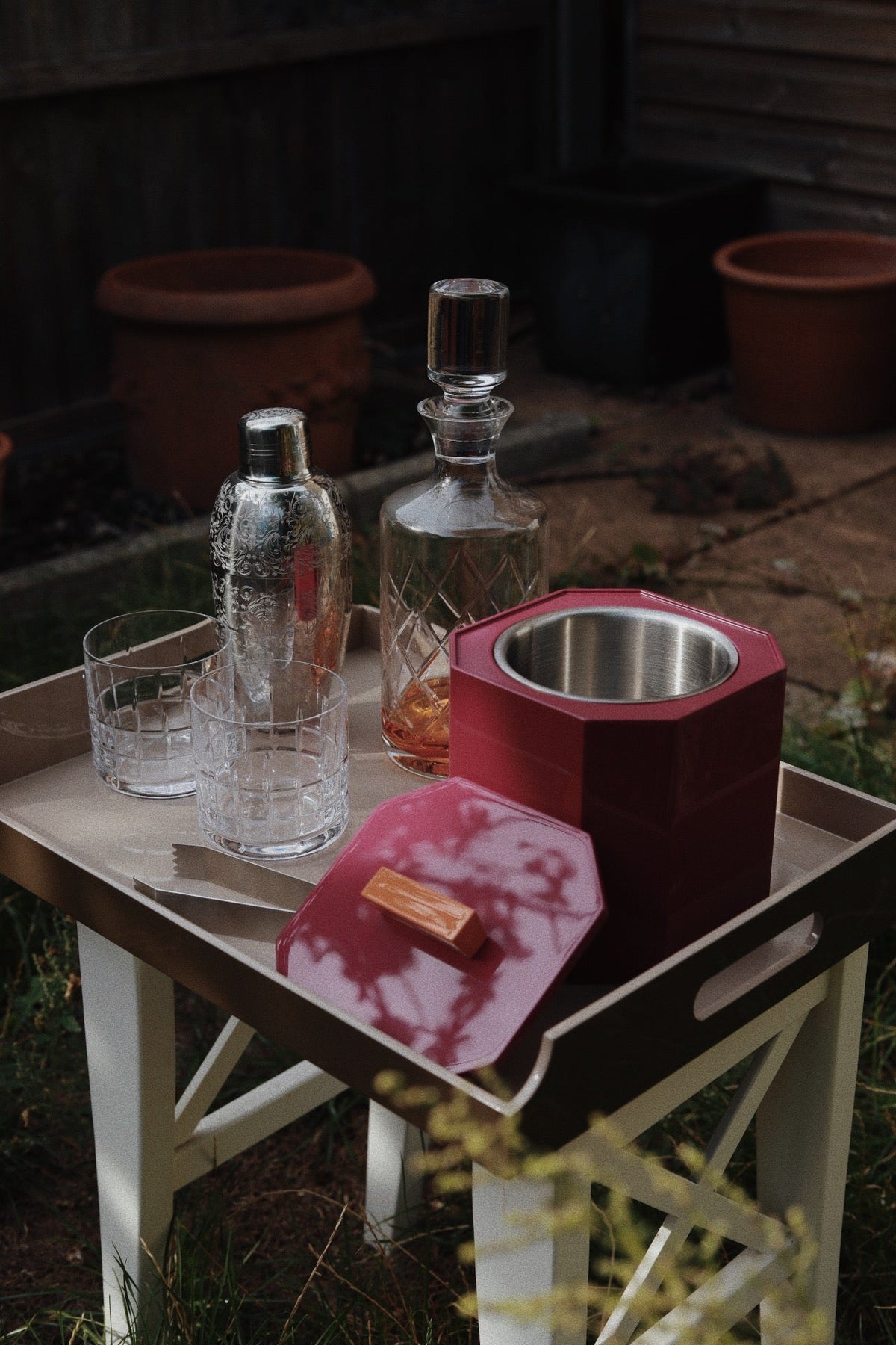 Octagonal Ice Bucket