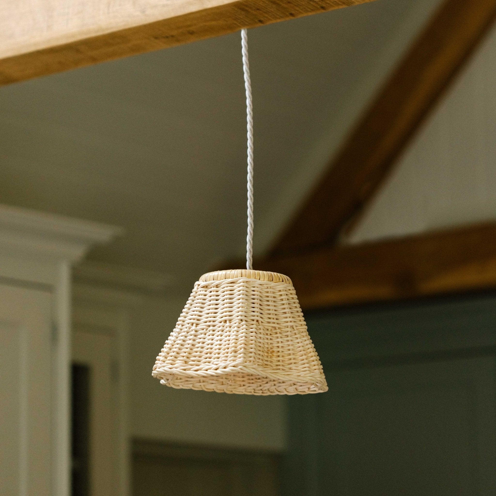 Wave Rattan Lampshade (Small)