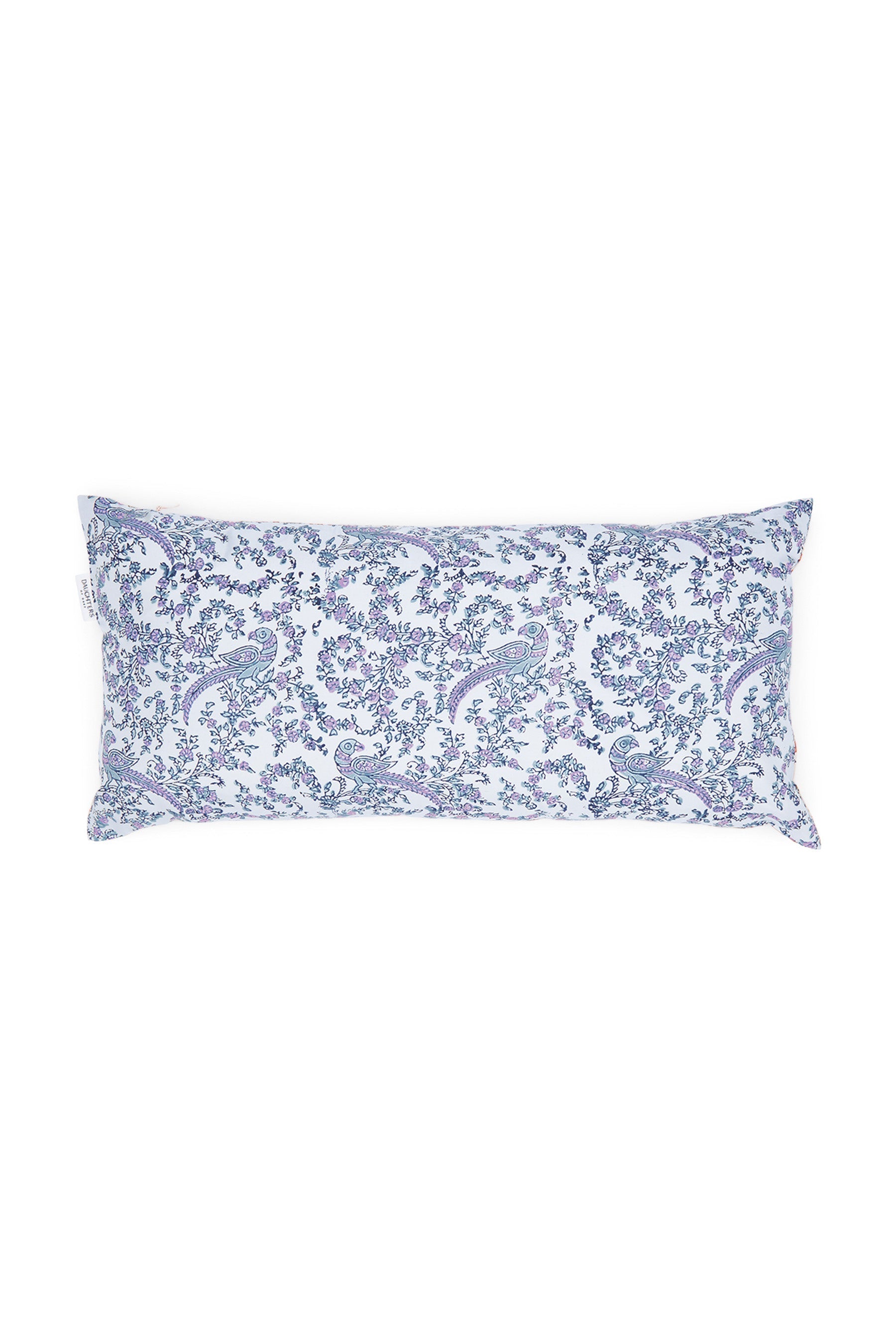 Zaha Silk Reversible Bolster Cushion