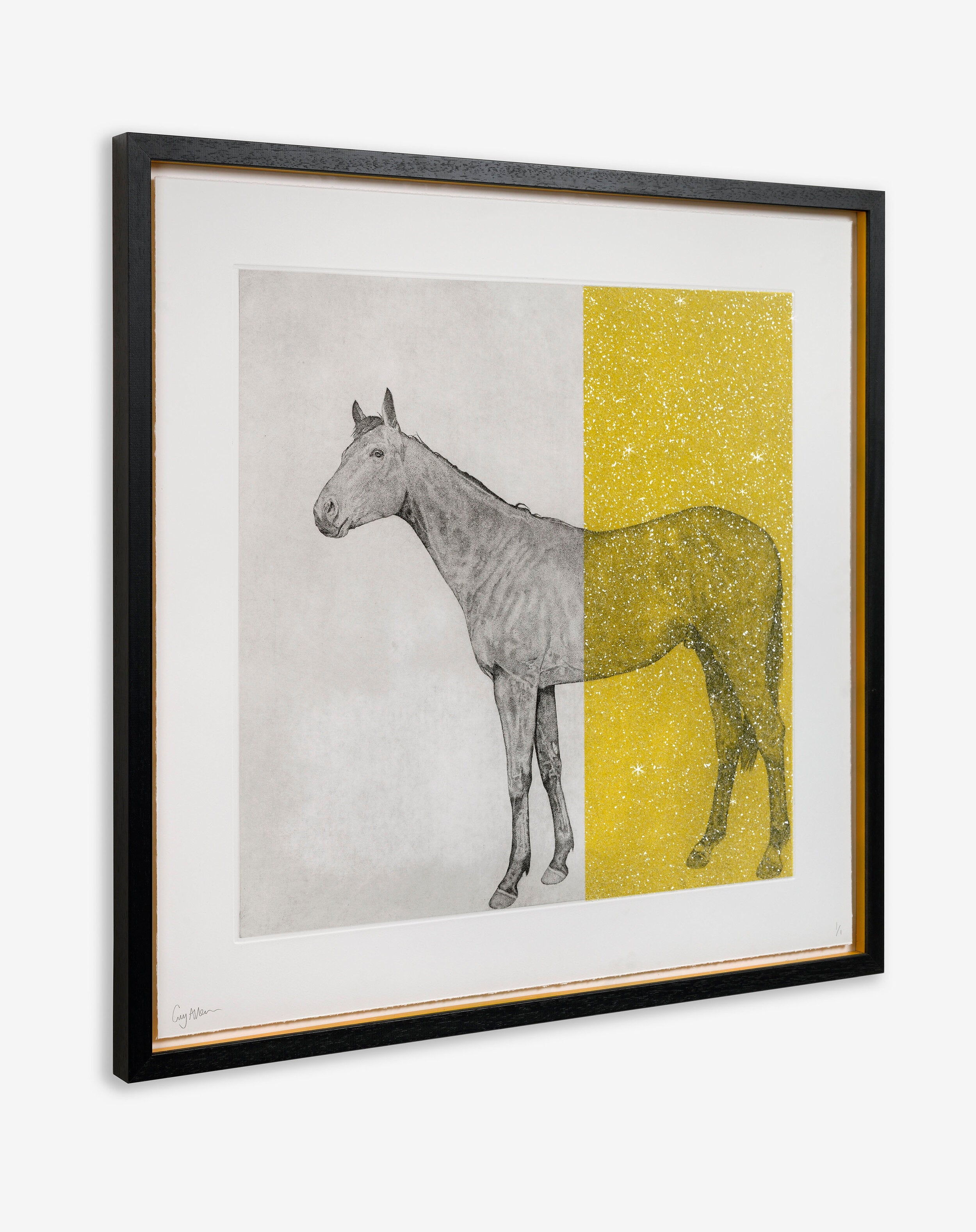 Horse Study with Kelling Designs Yellow