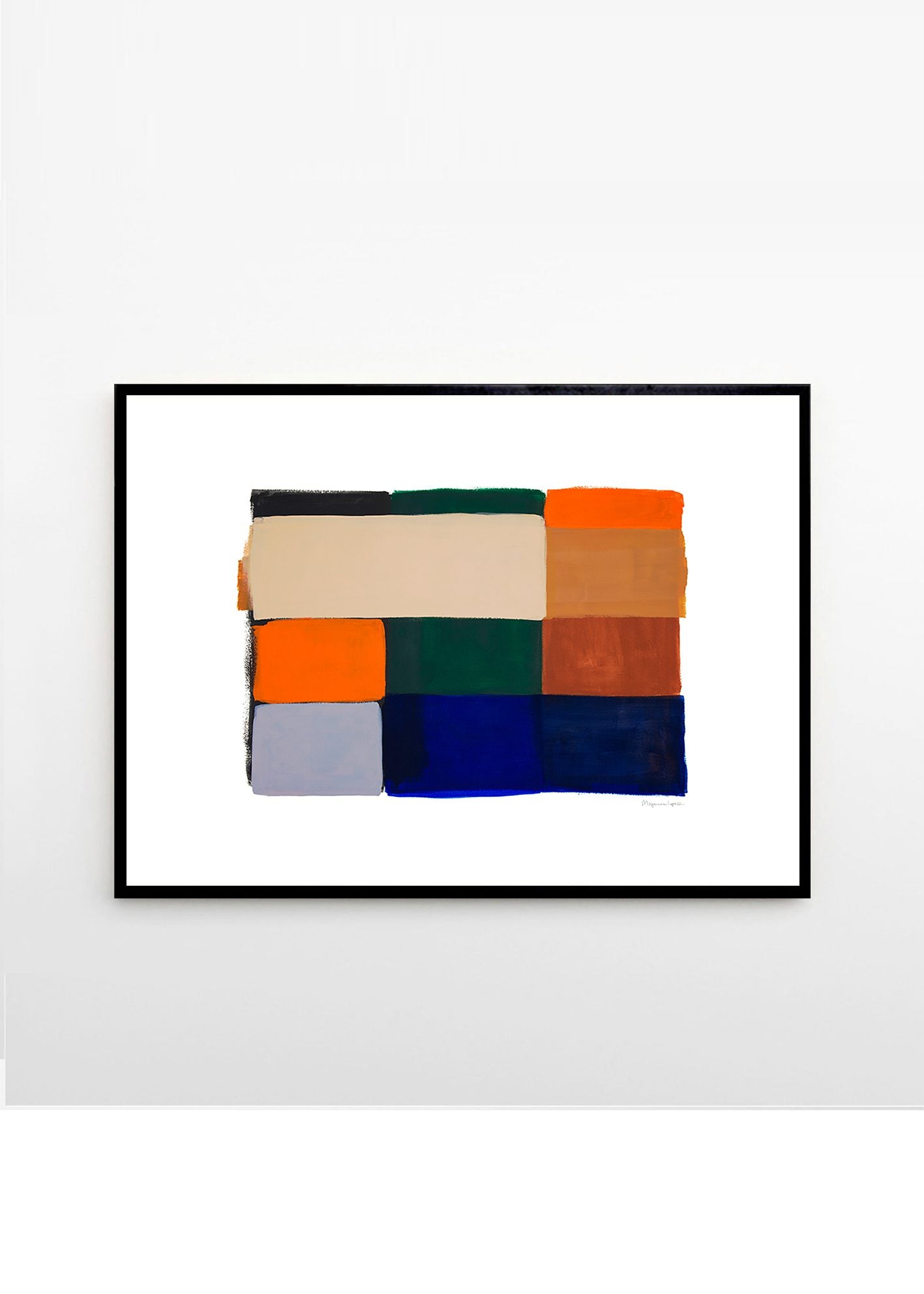 Colour Squares 01 by Berit Mogensen Lopez
