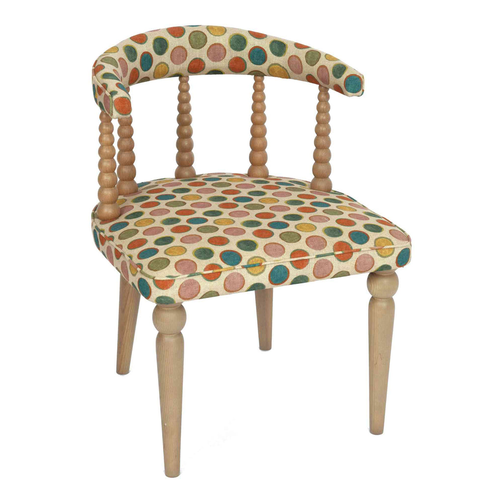 Bobbin Wooden Desk Chair