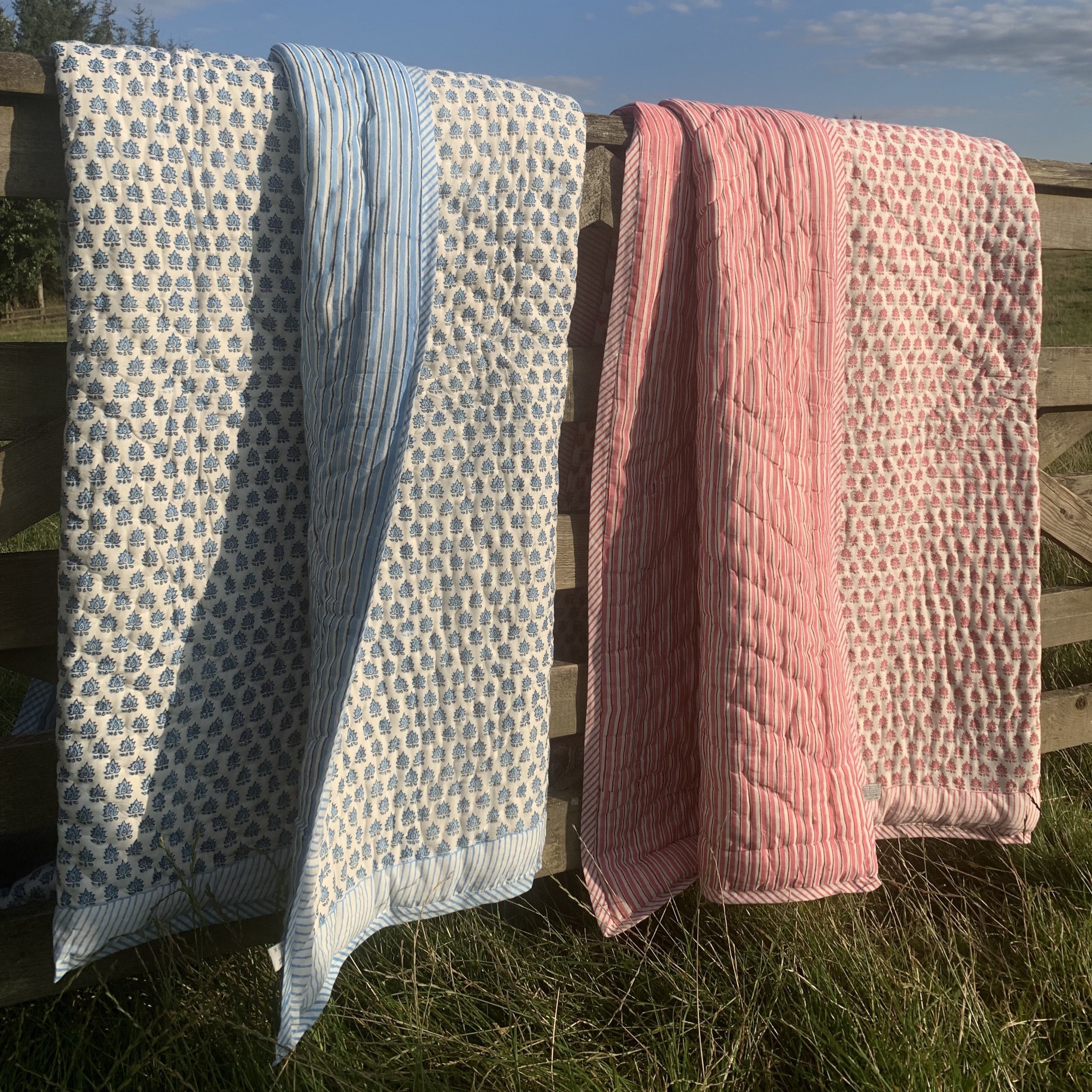 Pink Pomily Quilt