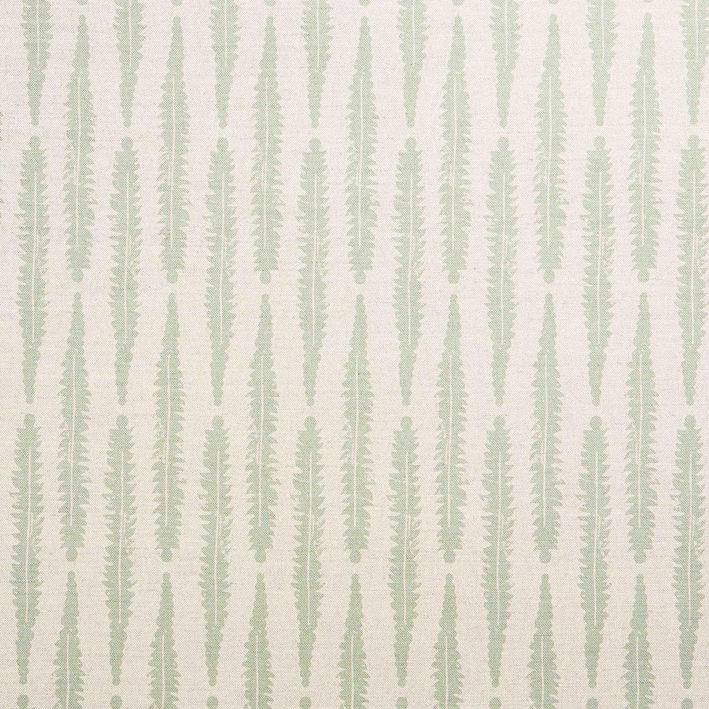 Fern Printed Fabric Linen/Cotton Lichen