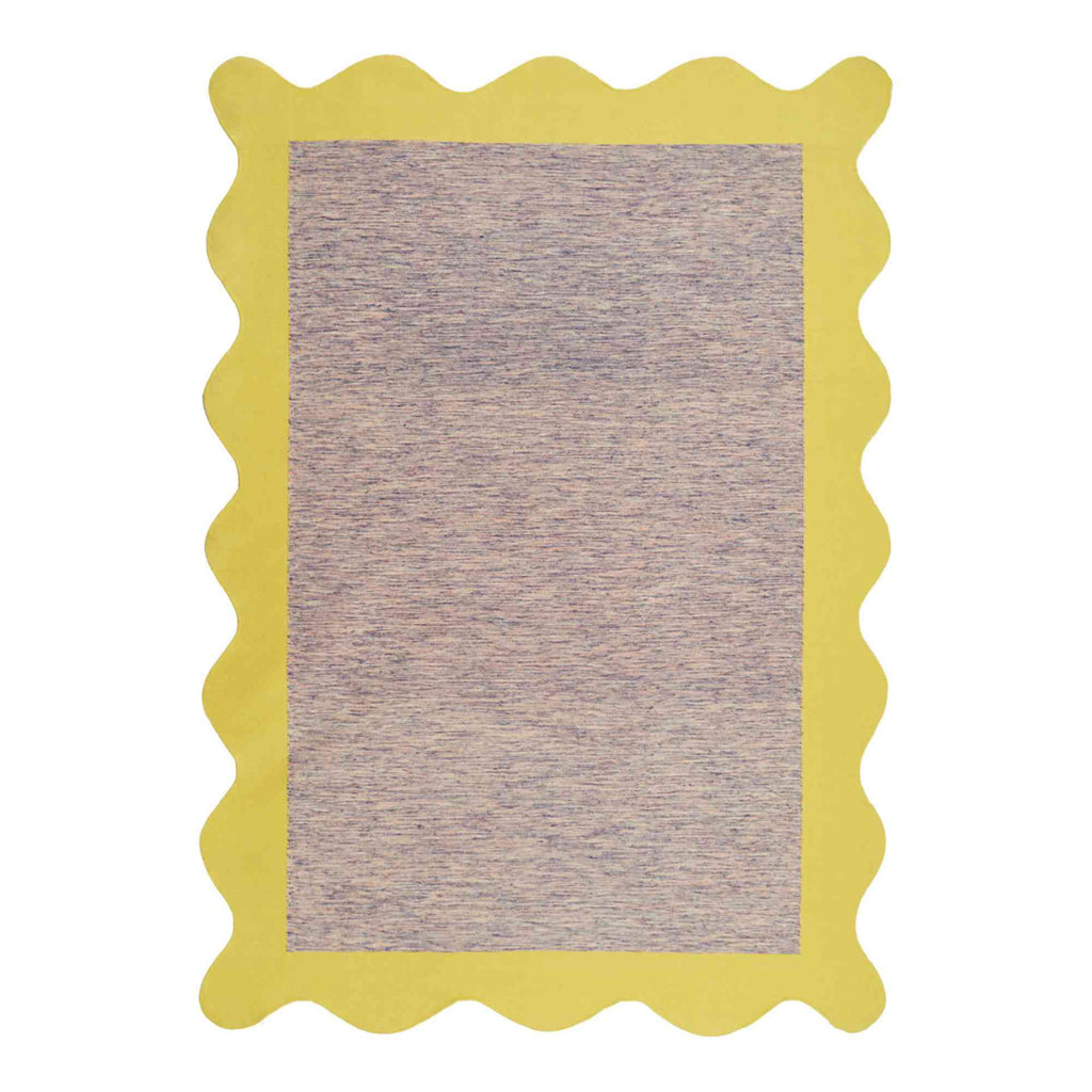 Portal Flatweave Freeform Wool Rug by 2LG Studio