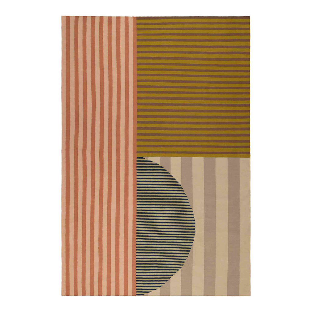 Rigg & Furrow 01 Tufted 100% Wool Rug Designed Gill Thorpe