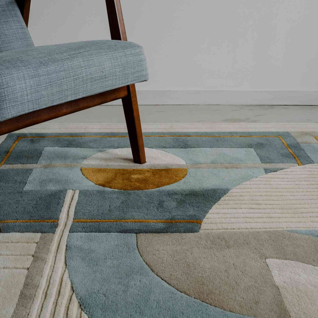 Tone Tufted Wool Rug Designed Catherine MacGruer