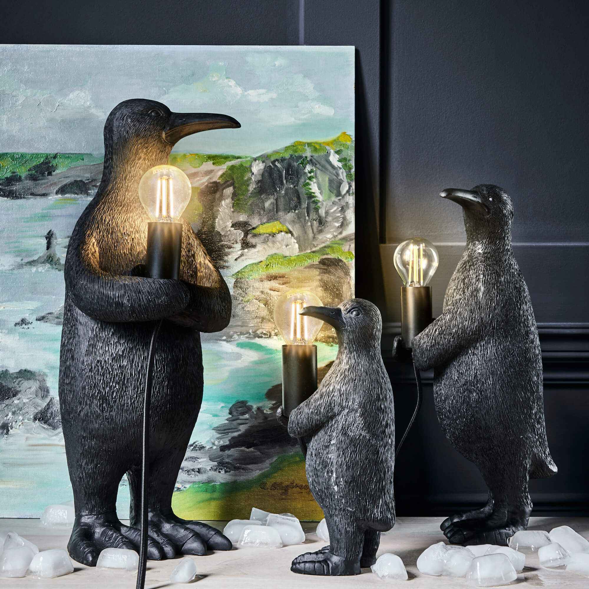 Unique newest lamp whit penguin