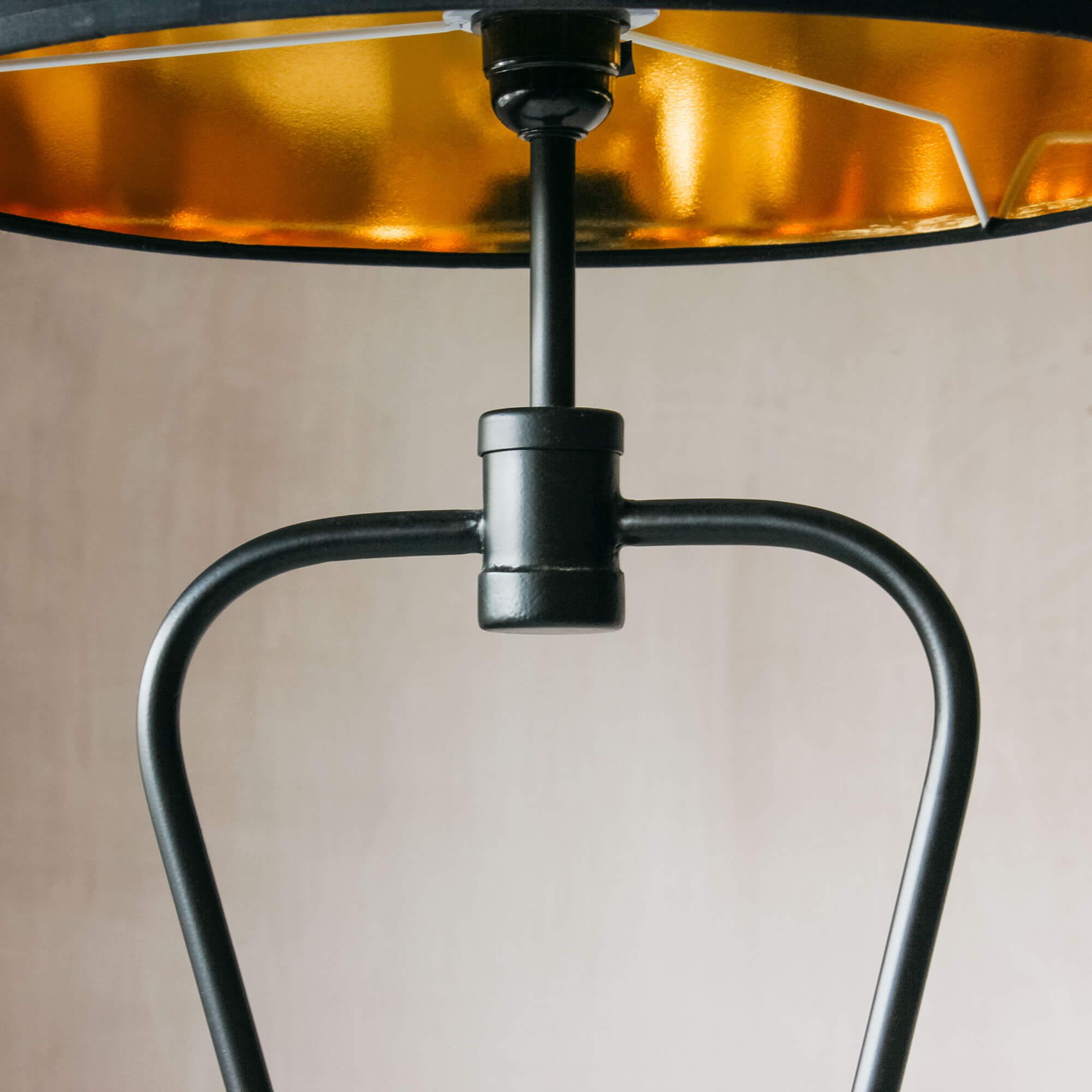 Laurent Black Iron Floor Lamp