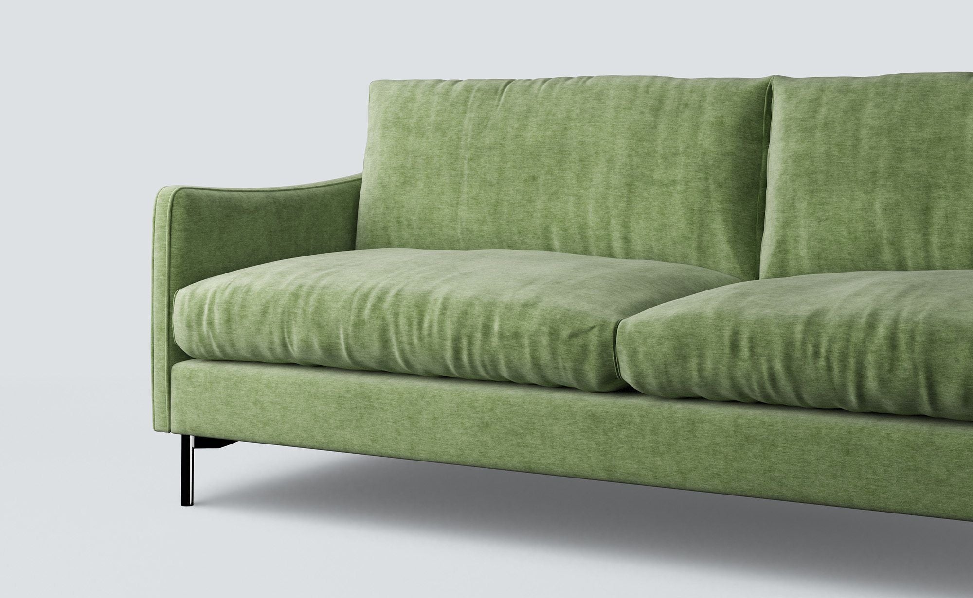 Henrik Green Vintage Velvet Sofa