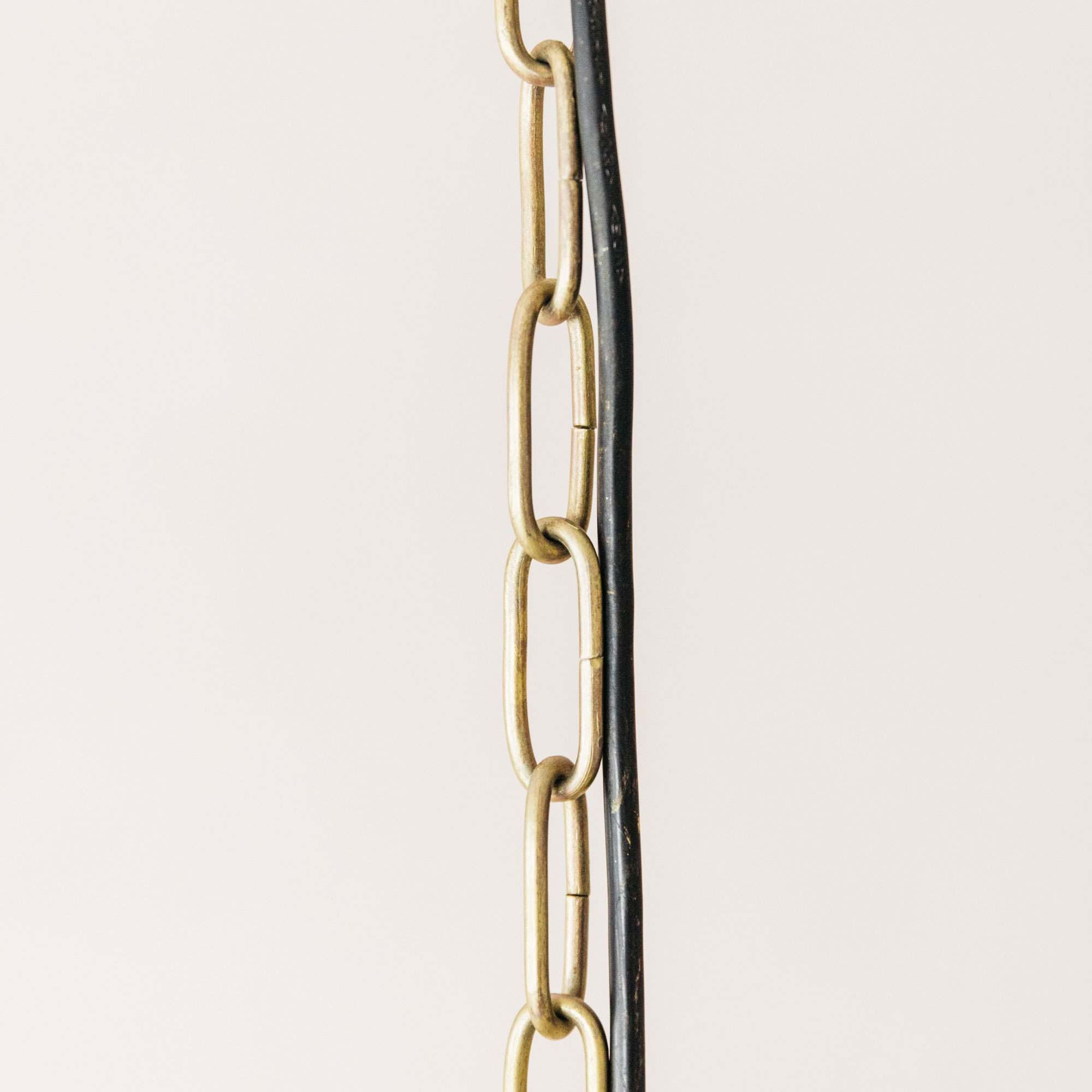 Halo Brass Metal Pendant