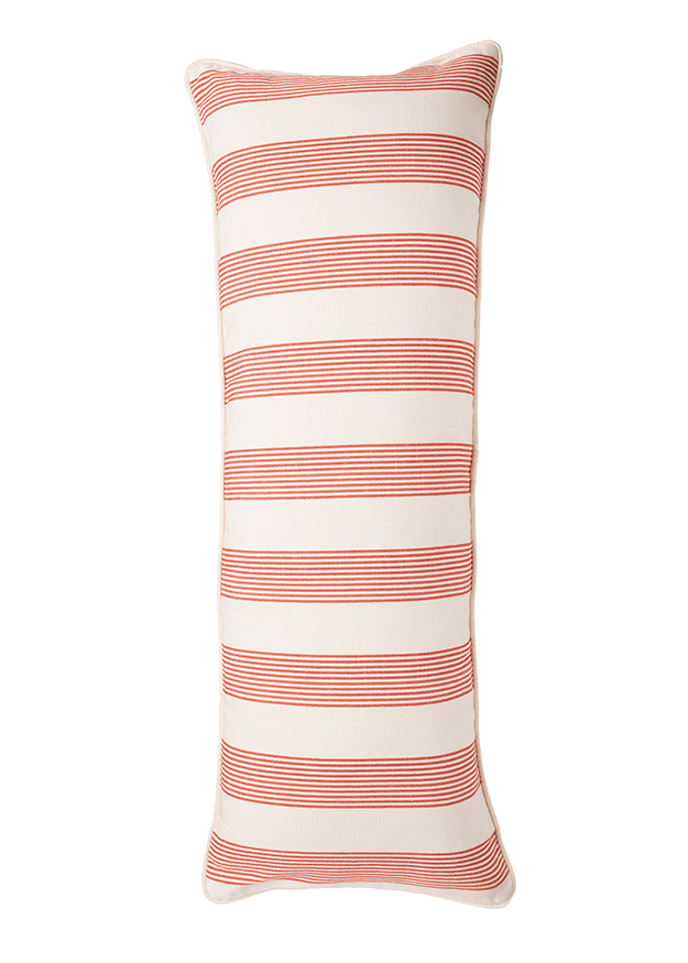Nook Stripe Large Lumbar Cushion