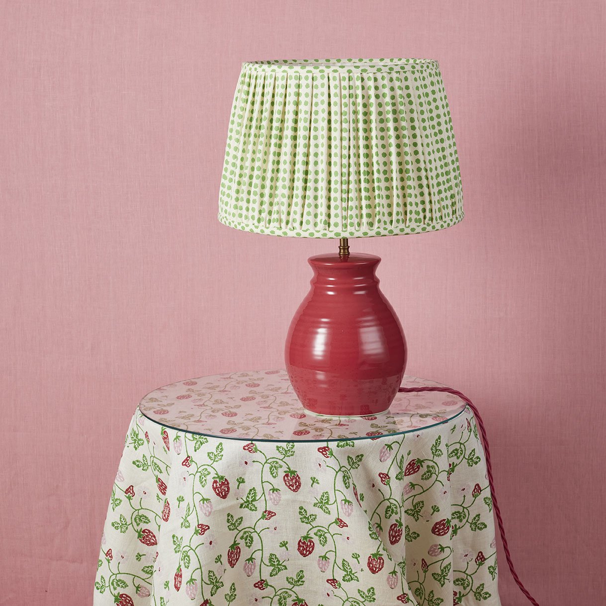 Lampshade Pleated Seed Grass Large