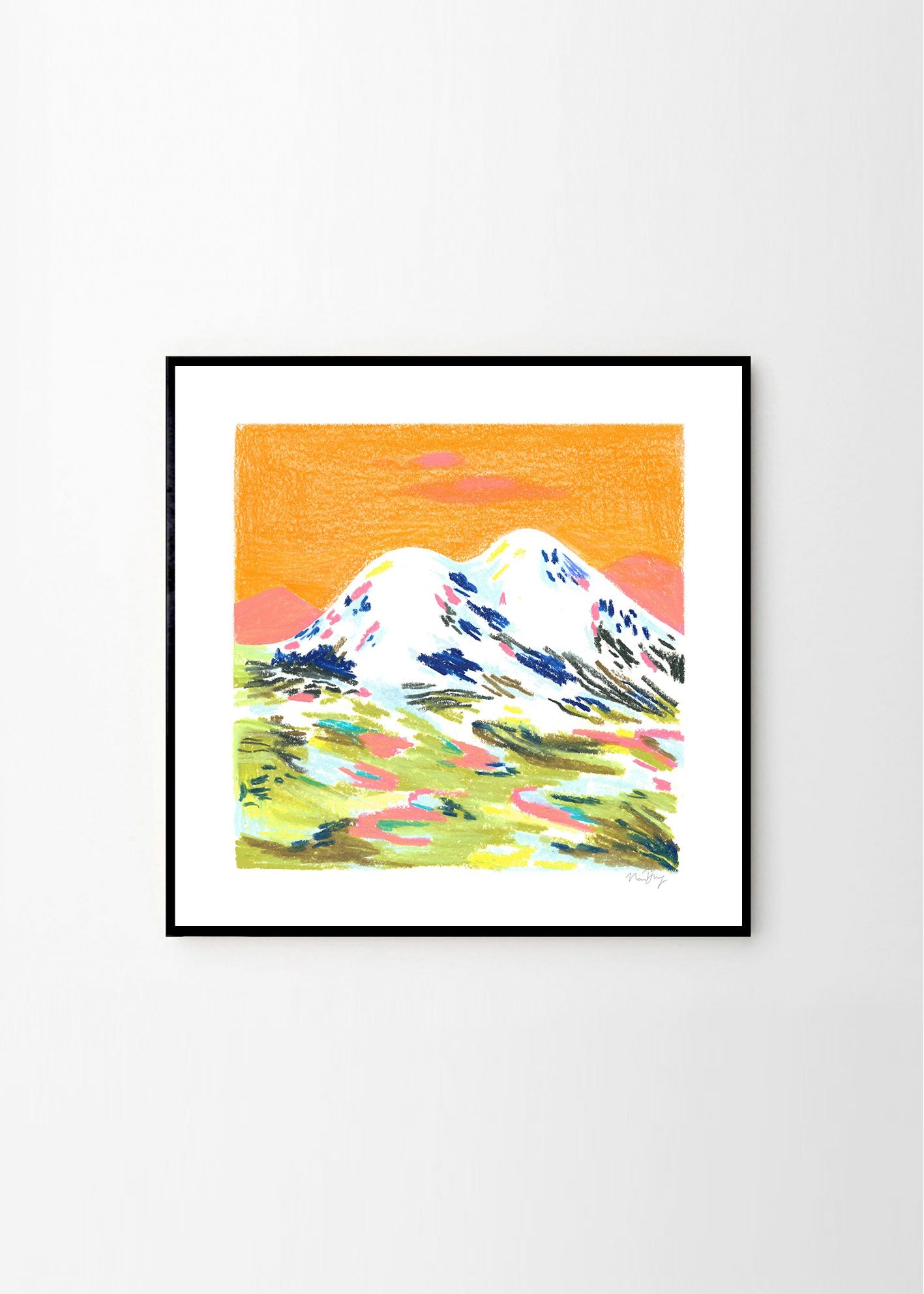 Orange Mountain by Nina Dissing