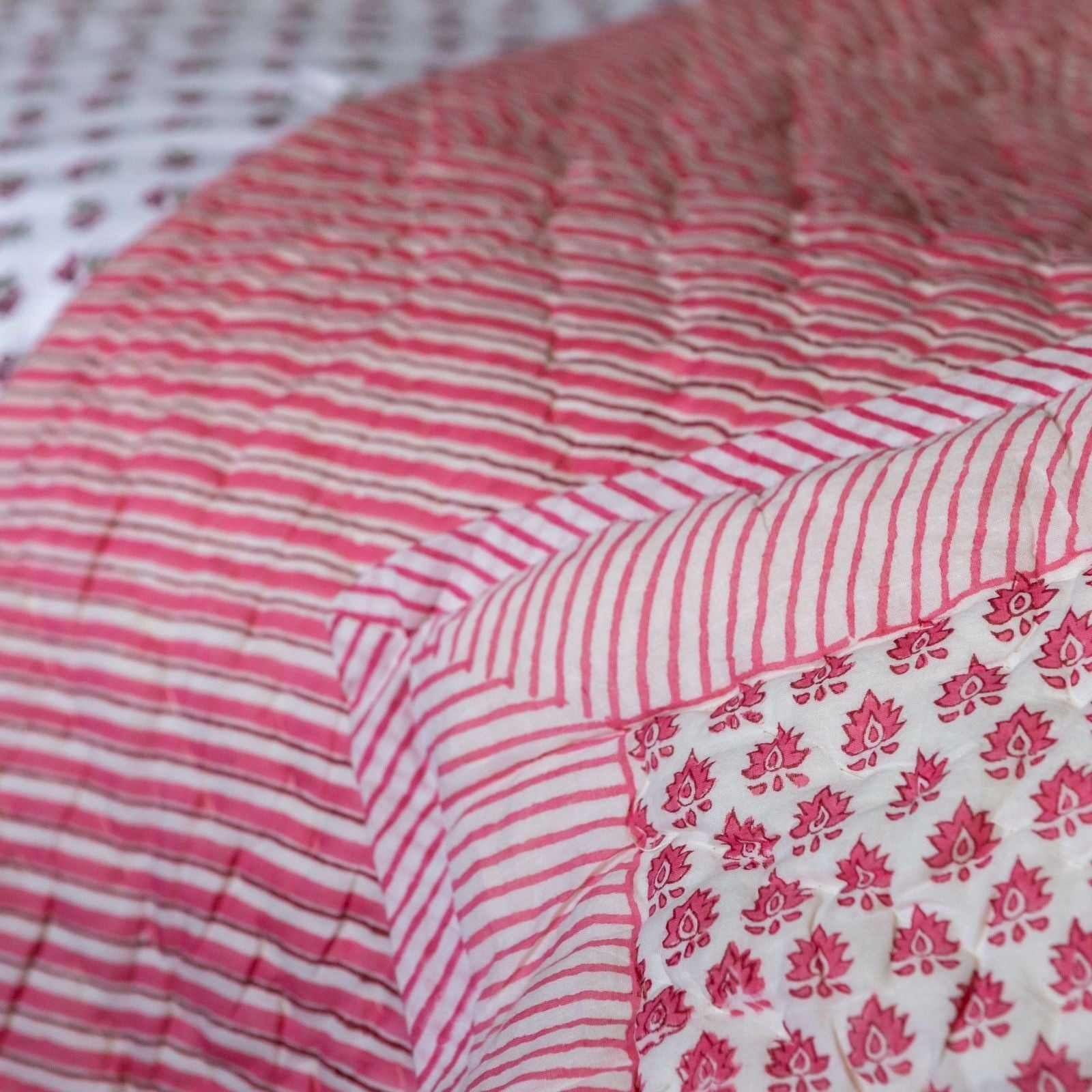 Pink Pomily Quilt